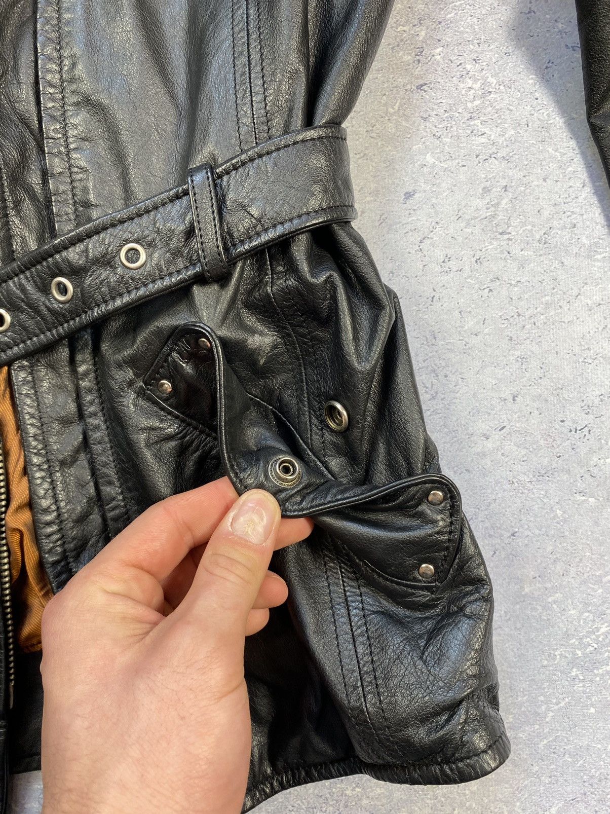 Harley Davidson × Vintage Vintage Harley Davidson Leather Jacket Size XS Size XS / US 0-2 / IT 36-38 - 7 Thumbnail