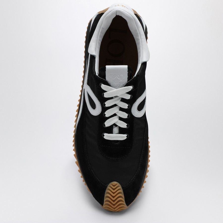 Loewe o1d2blof0824 Flow Runner Sneakers in Black & White Size US 8 / IT 38 - 3 Thumbnail
