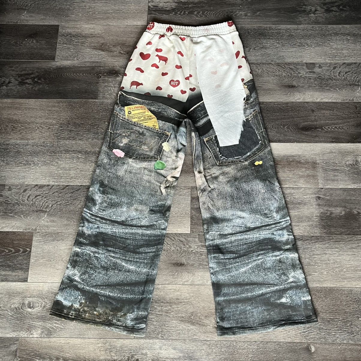 Other Rotborough Bad Day Trompe L’oeil Sweatpants Size Small Baggy Size US 30 / EU 46 - 2 Thumbnail