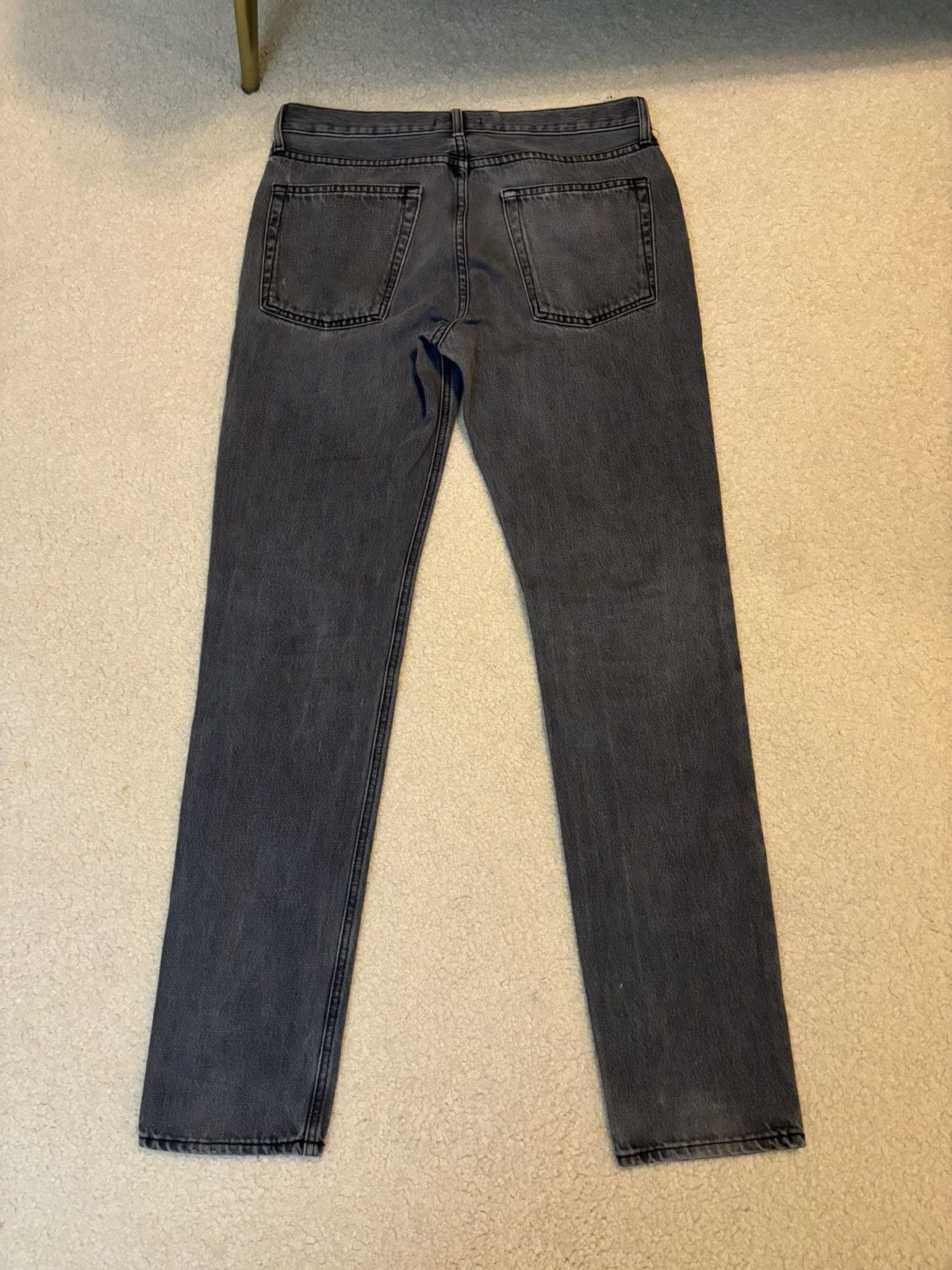 Kanye West Yeezy Season 5 Denim Jeans Black Size US 31 - 6 Thumbnail