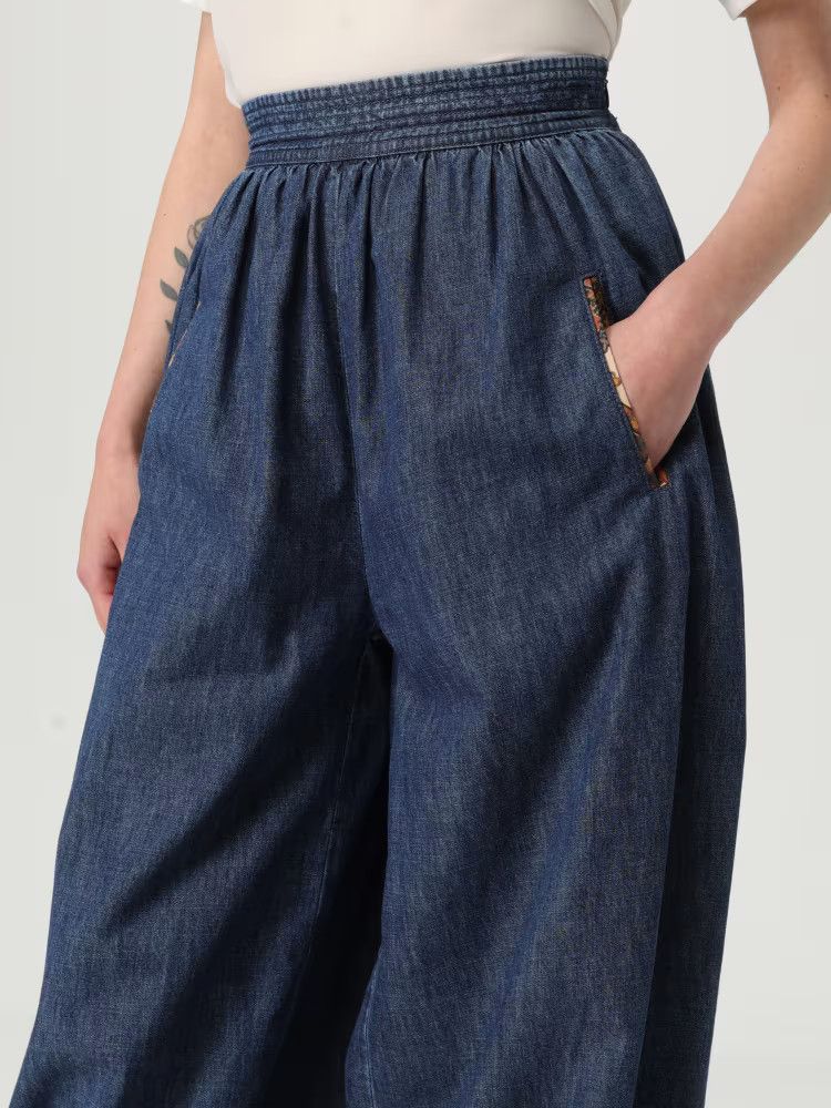 Valentino o1y0326 Denim Pant in Blue Size 28" / US 6 / IT 42 - 4 Thumbnail