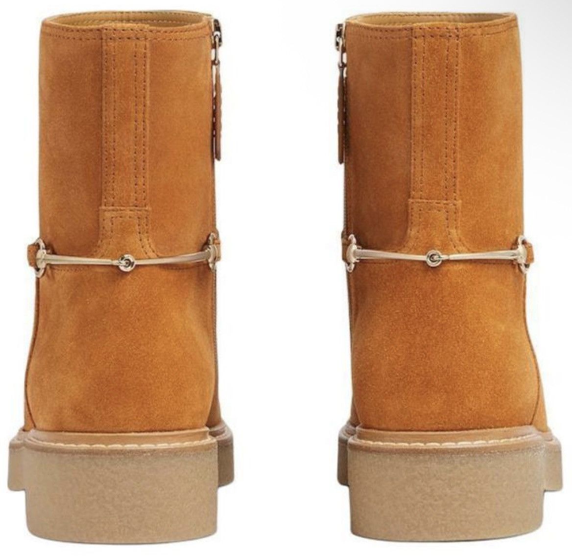 Gucci Gucci Horsebit Edith Ankle Boots Suede size 40 811378 Size US 10 / IT 40 - 5 Thumbnail