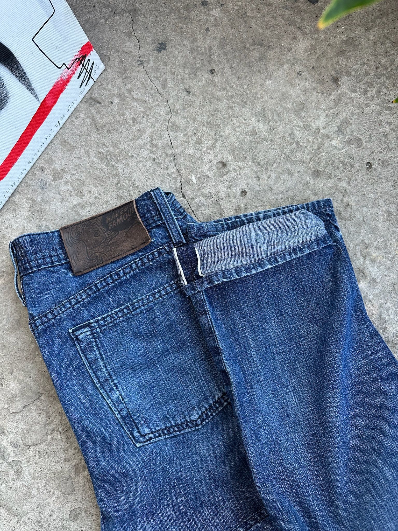 Naked & Famous Naked and Famous lightweight selvedge jeans Size US 30 / EU 46 - 4 Thumbnail