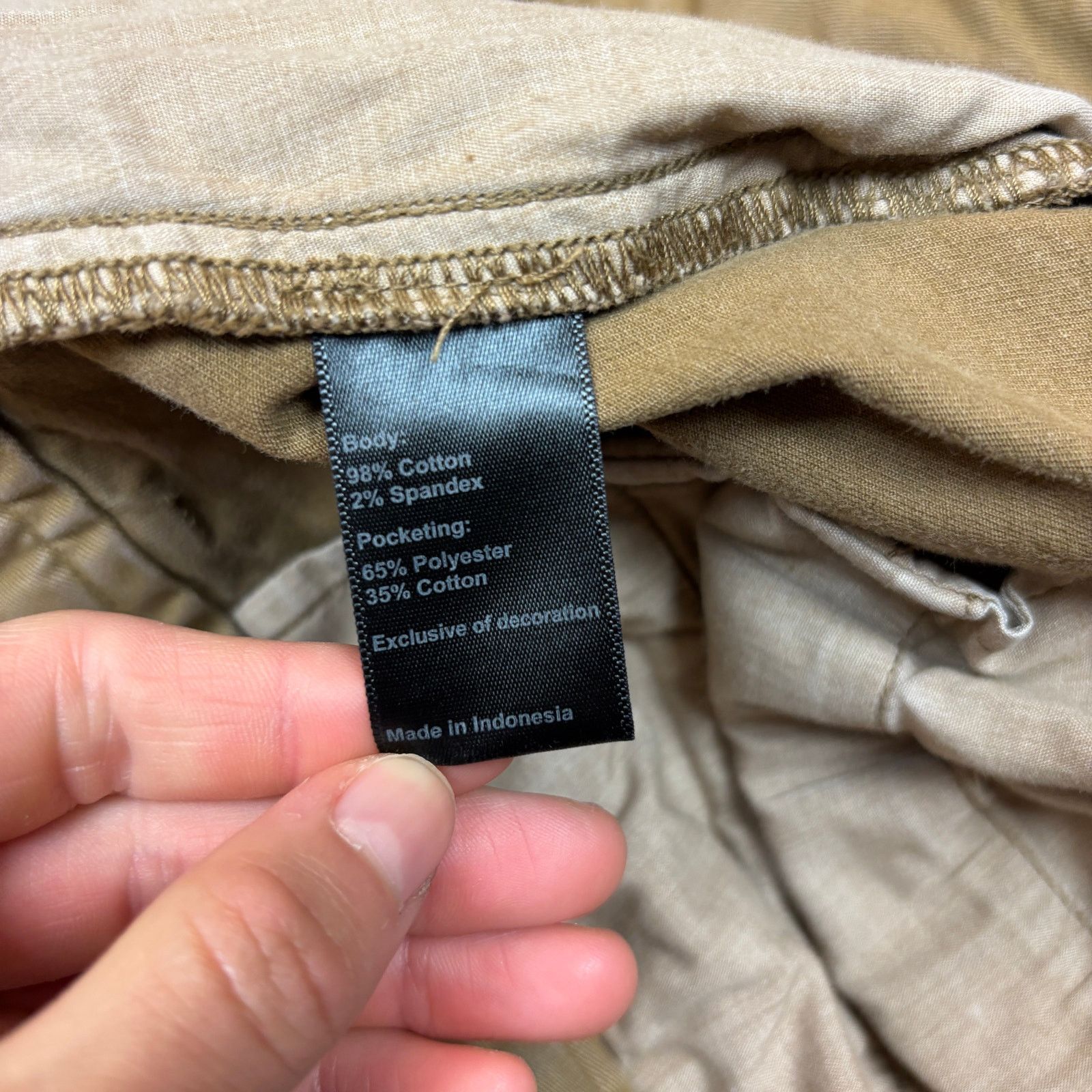 Flint And Tinder Flint and Tinder 365 Shorts Flat-Front Chino Khaki Men's 36 Size US 36 / EU 52 - 6 Thumbnail