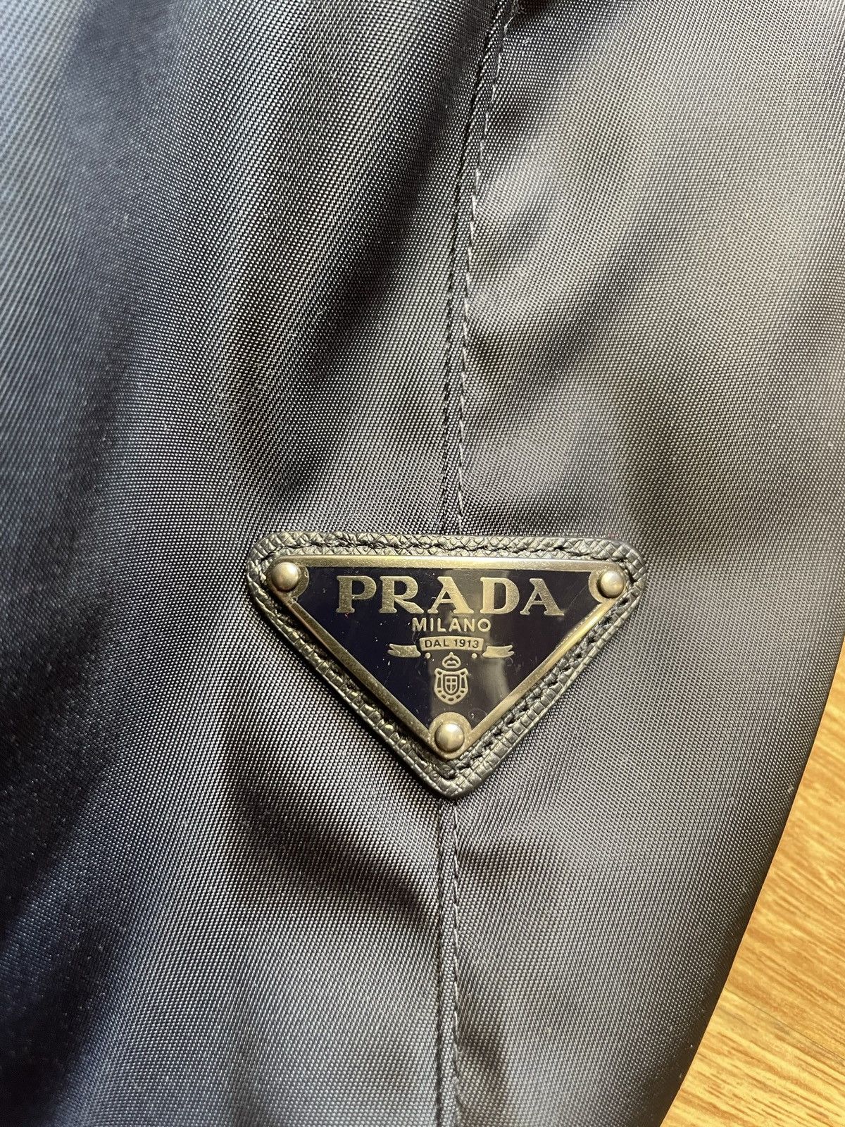 Prada Prada Garbadine Bomber Jacket Size US L / EU 52-54 / 3 - 3 Thumbnail