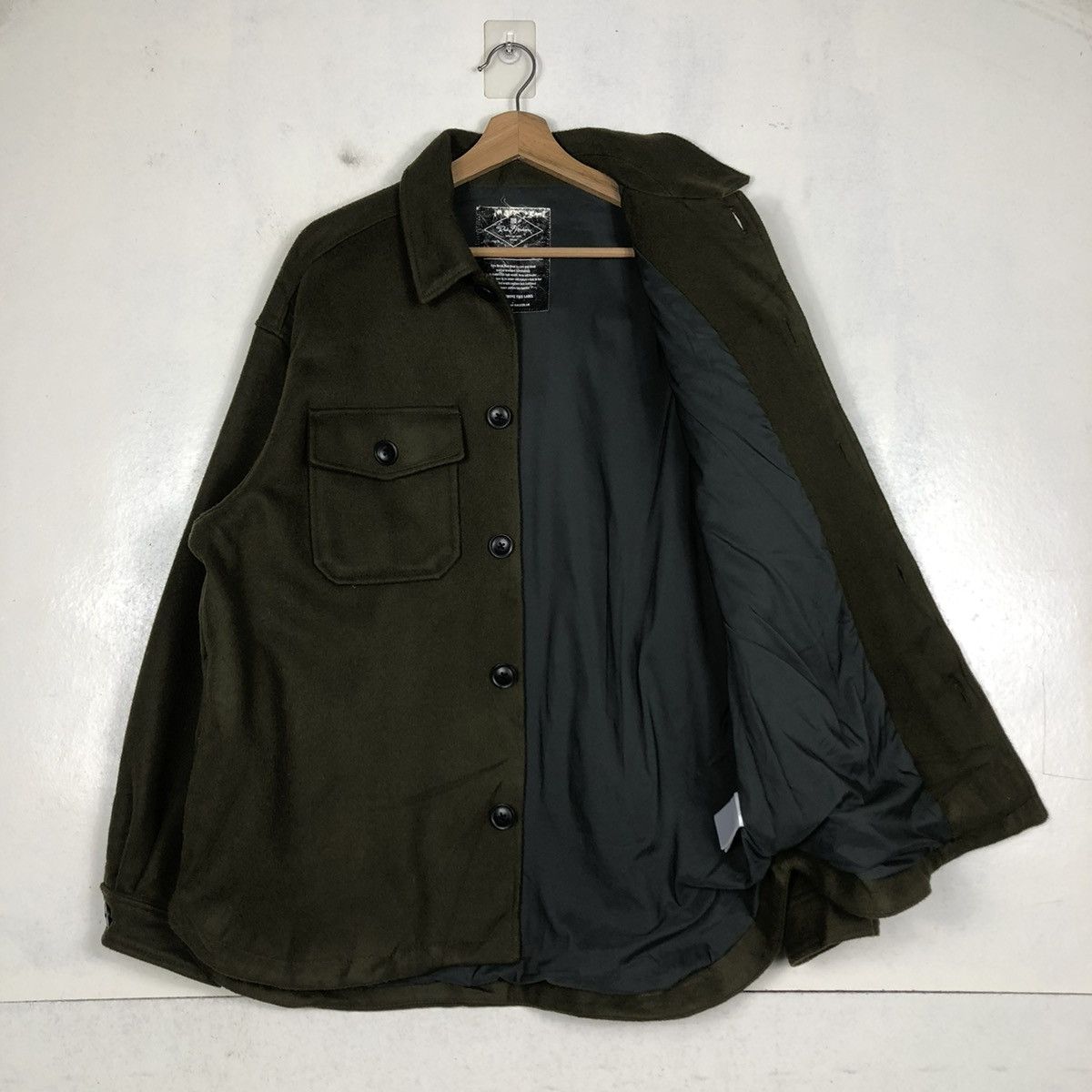 Japanese Brand 📌VINTAGE WOOL BIKET JACKET RAGEBLUE ISSEY MIYAKE Size US M / EU 48-50 / 2 - 12 Thumbnail