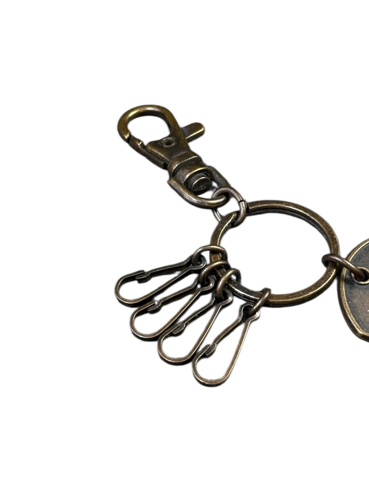 Jean Paul Gaultier 2000s JEAN PAUL GAULTIER DOG TAG COPPER KEYCHAIN Size ONE SIZE - 5 Thumbnail