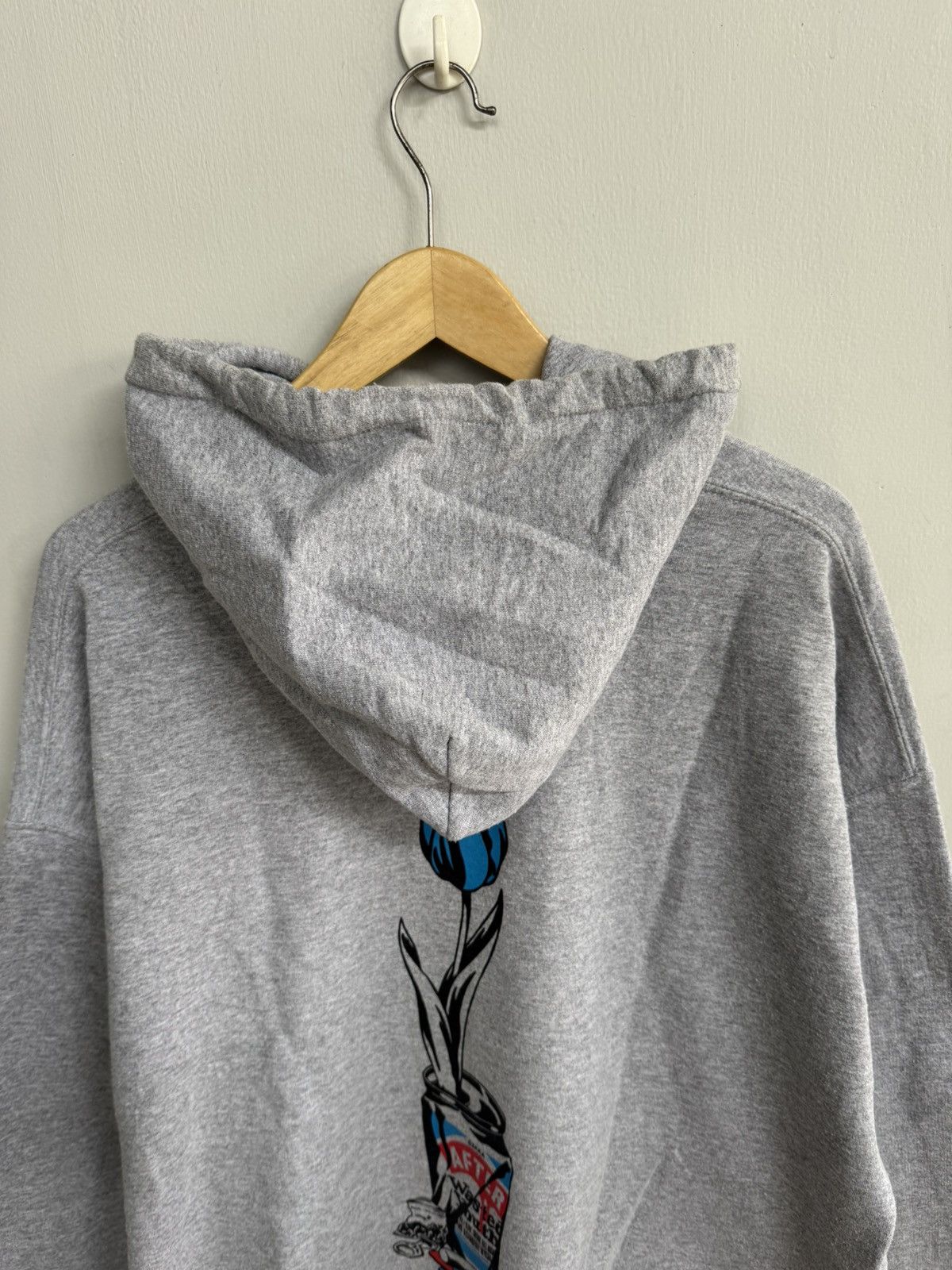 Girls Don't Cry WASTED YOUTH X AFTERBASE AN GRAPHIC BLUE TULIP HOODIE Size US XL / EU 56 / 4 - 2 Thumbnail