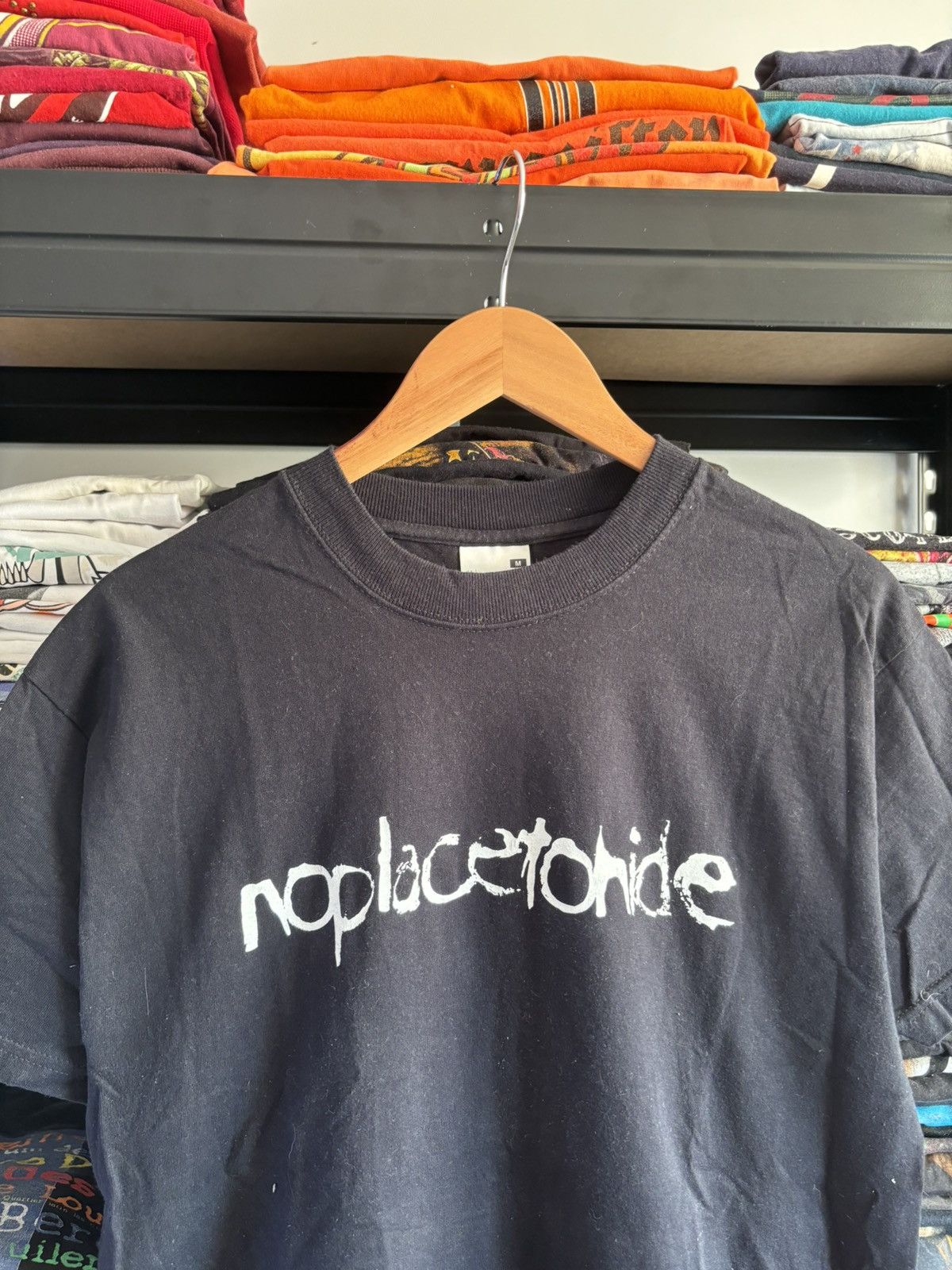 Band Tees × Vintage Vintage Noplacetohide Trash Death Metal Band Rock 90s y2k Size US M / EU 48-50 / 2 - 2 Thumbnail