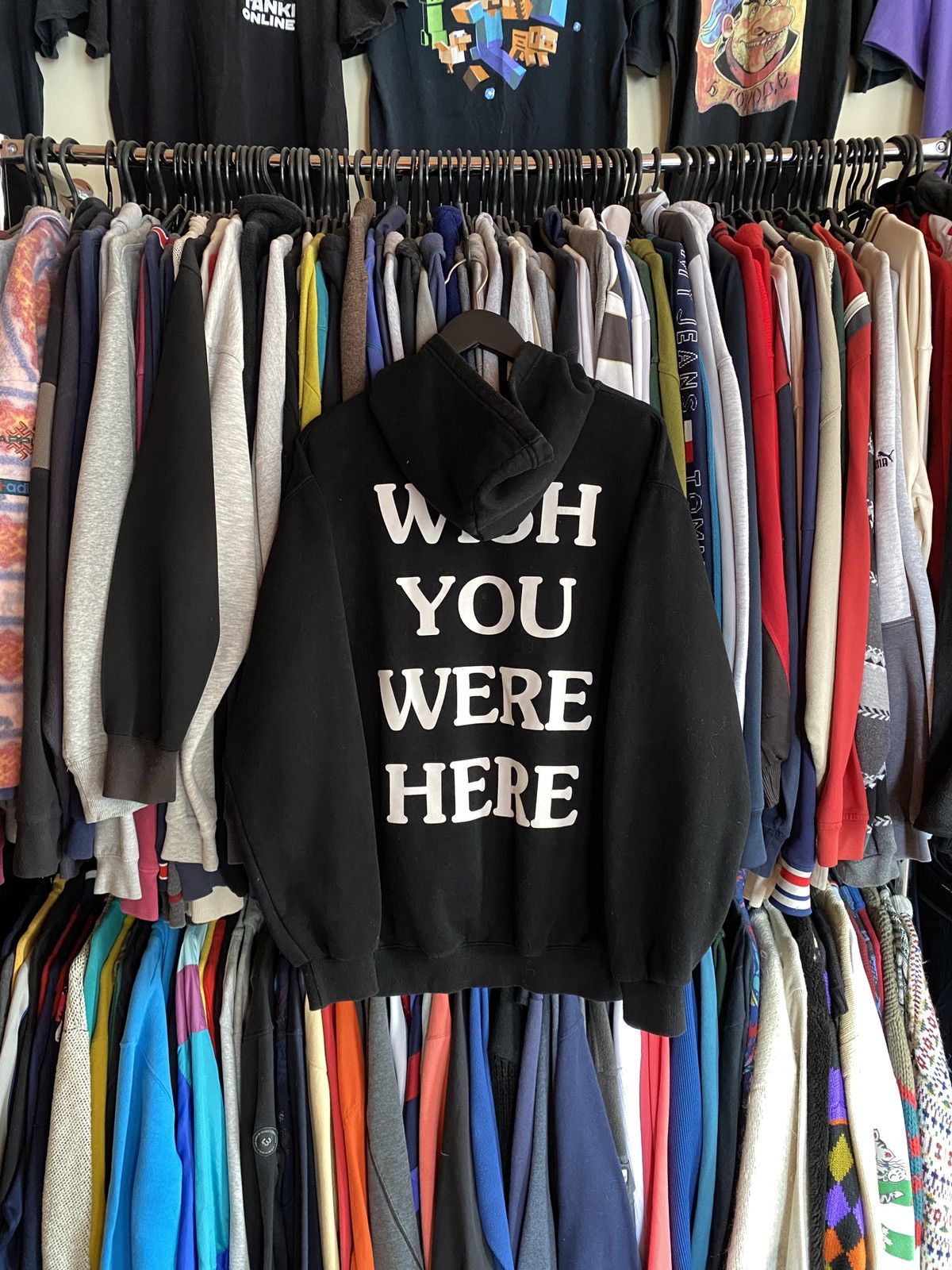 Travis Scott VINTAGE ASTROWORLD WISH YOU WERE HERE HOODIE Y2k Size US XL / EU 56 / 4 - 3 Thumbnail