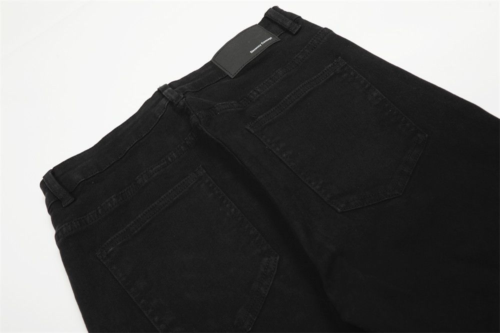 Jean American high street men's hippie retro simple casual jeans Size US 32 / EU 48 - 4 Thumbnail