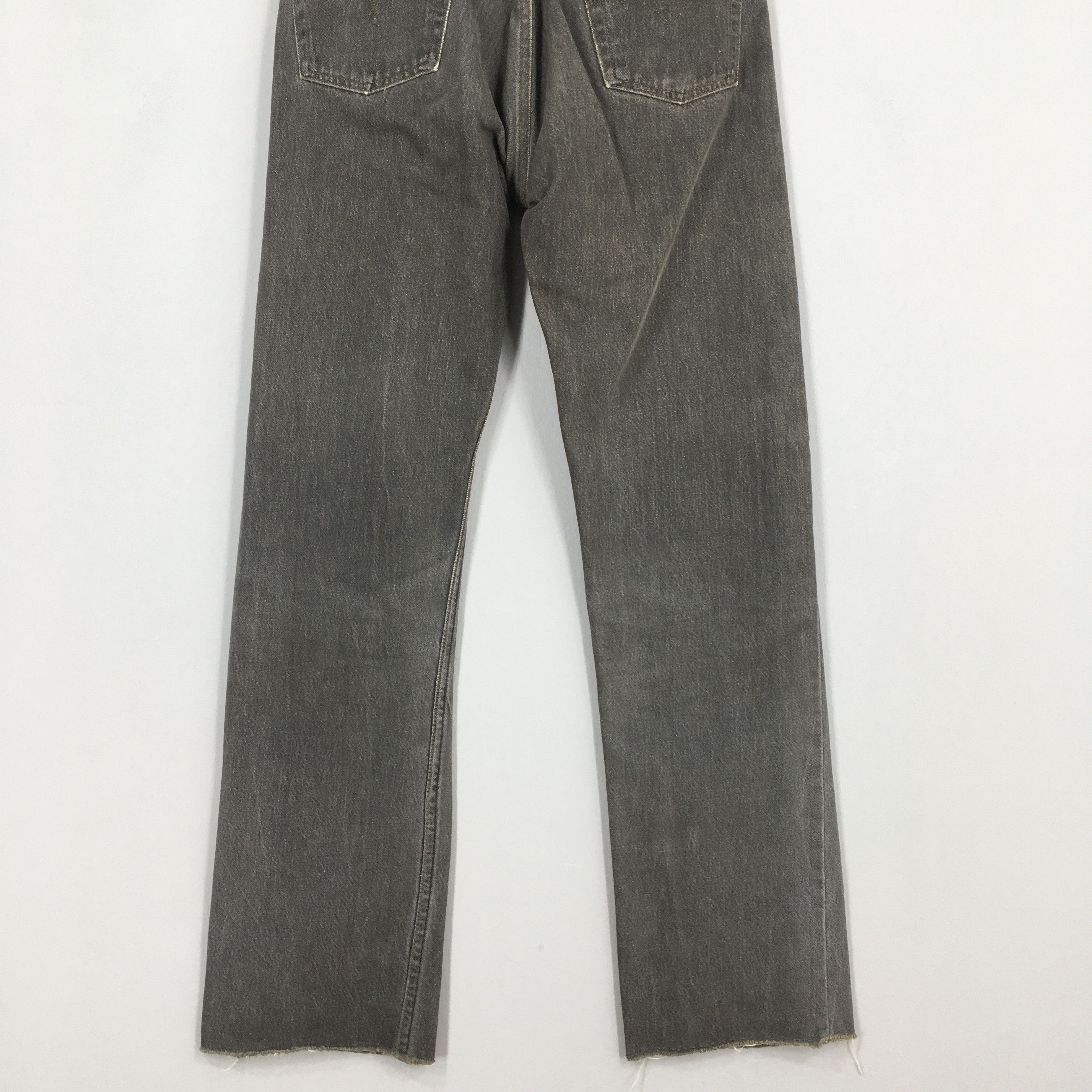 Levi's Size 30x31 Vintage 90s Levi's 501 Faded Black Jeans S1137 Size US 30 / EU 46 - 10 Thumbnail