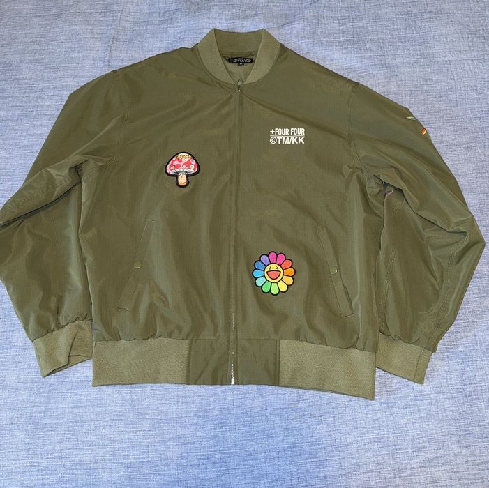 Takashi Murakami Takashi Murakami Metamorphosis Bomber Jacket | Grailed