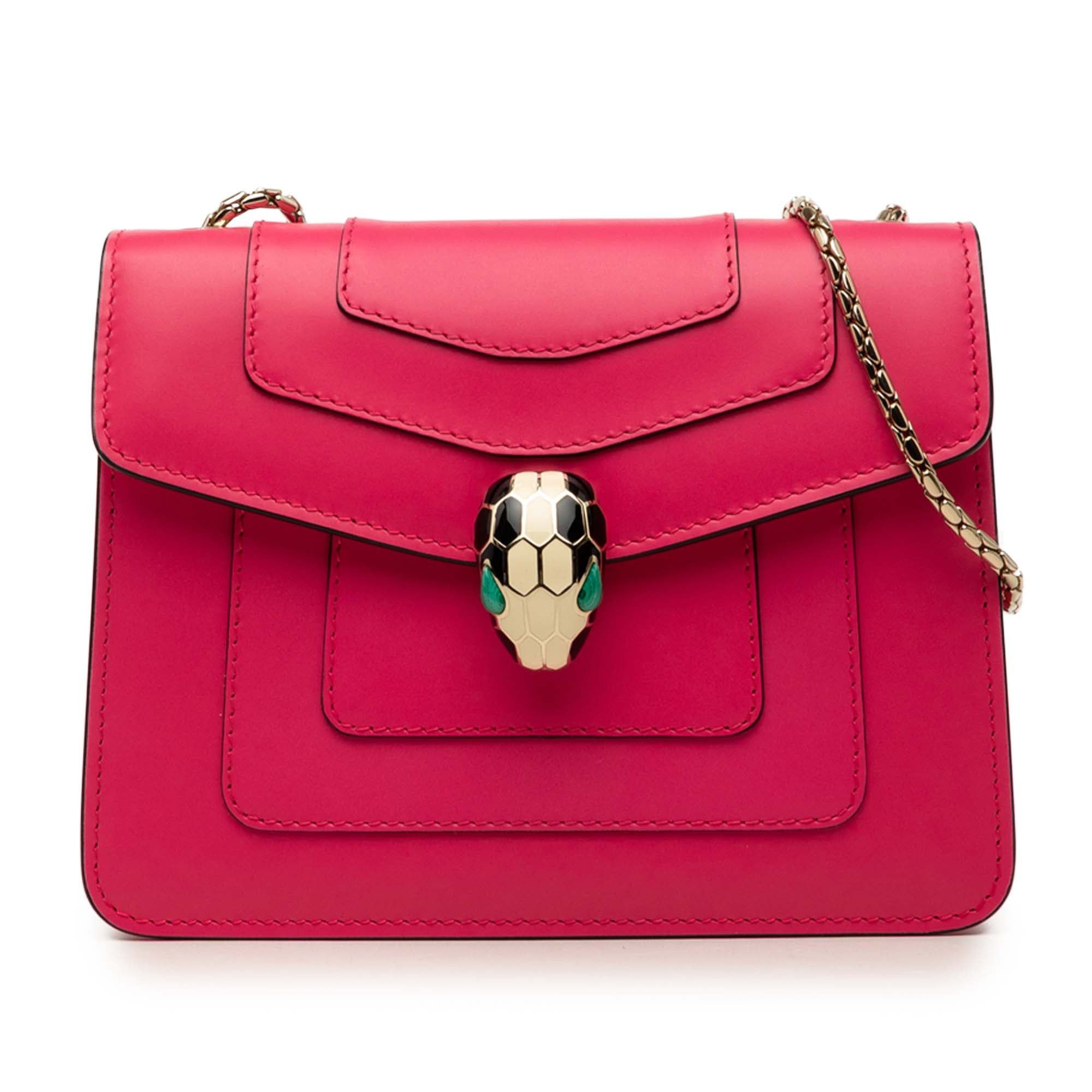 Bvlgari Leather Square Serpenti Forever Chain Crossbody Size ONE SIZE - 1 Thumbnail