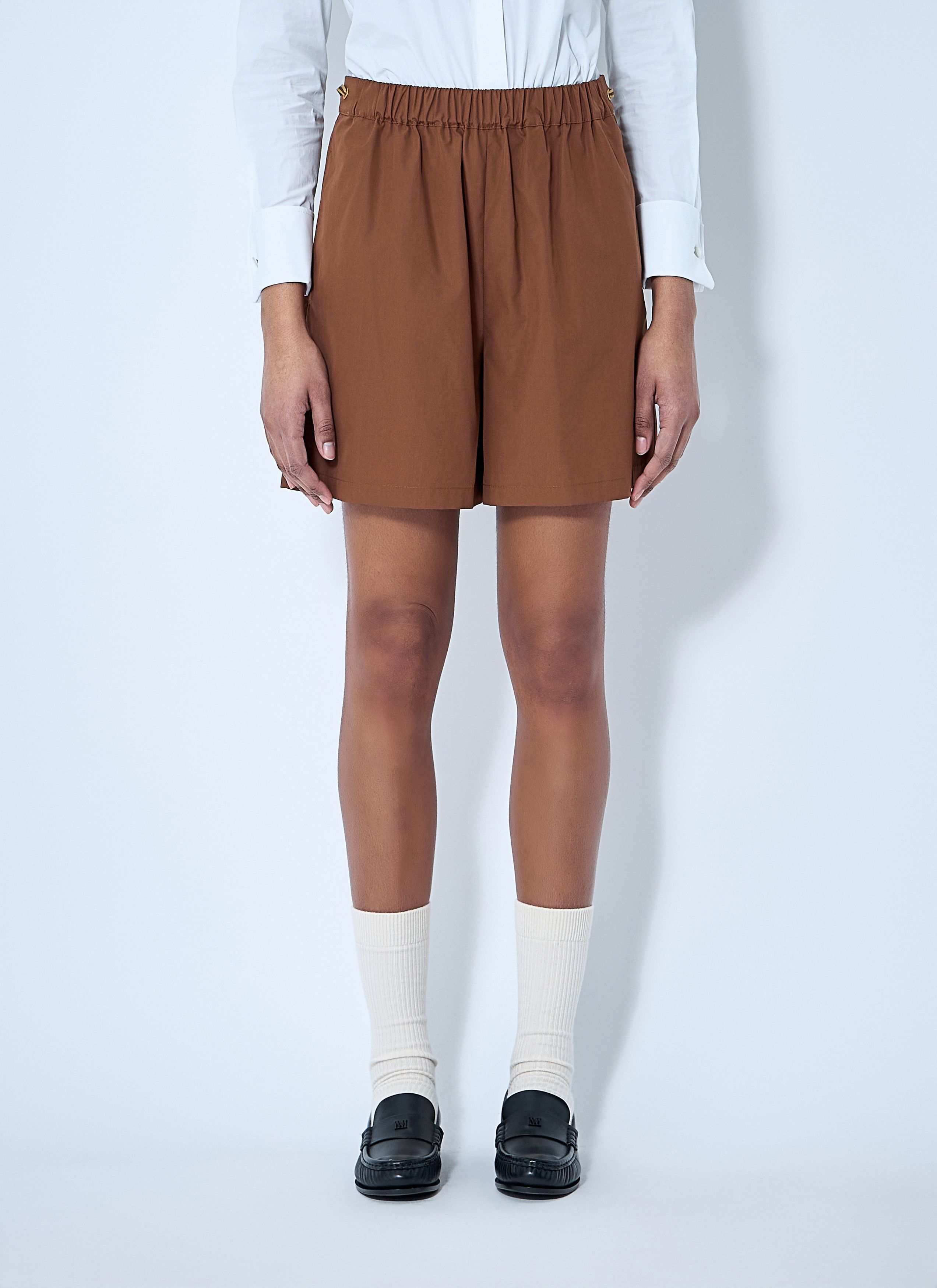 Max Mara Track Shorts Size 28" / US 6 / IT 42 - 1 Thumbnail