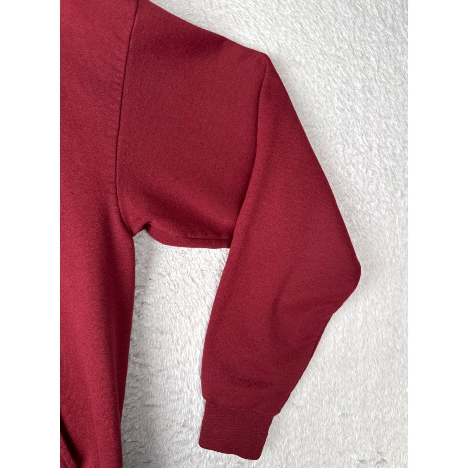 Vintage PF Changs Hoodie Adult Small Red Cotton Blend Long Sleeve Pullover with Logo for Men Size US S / EU 44-46 / 1 - 2 Thumbnail