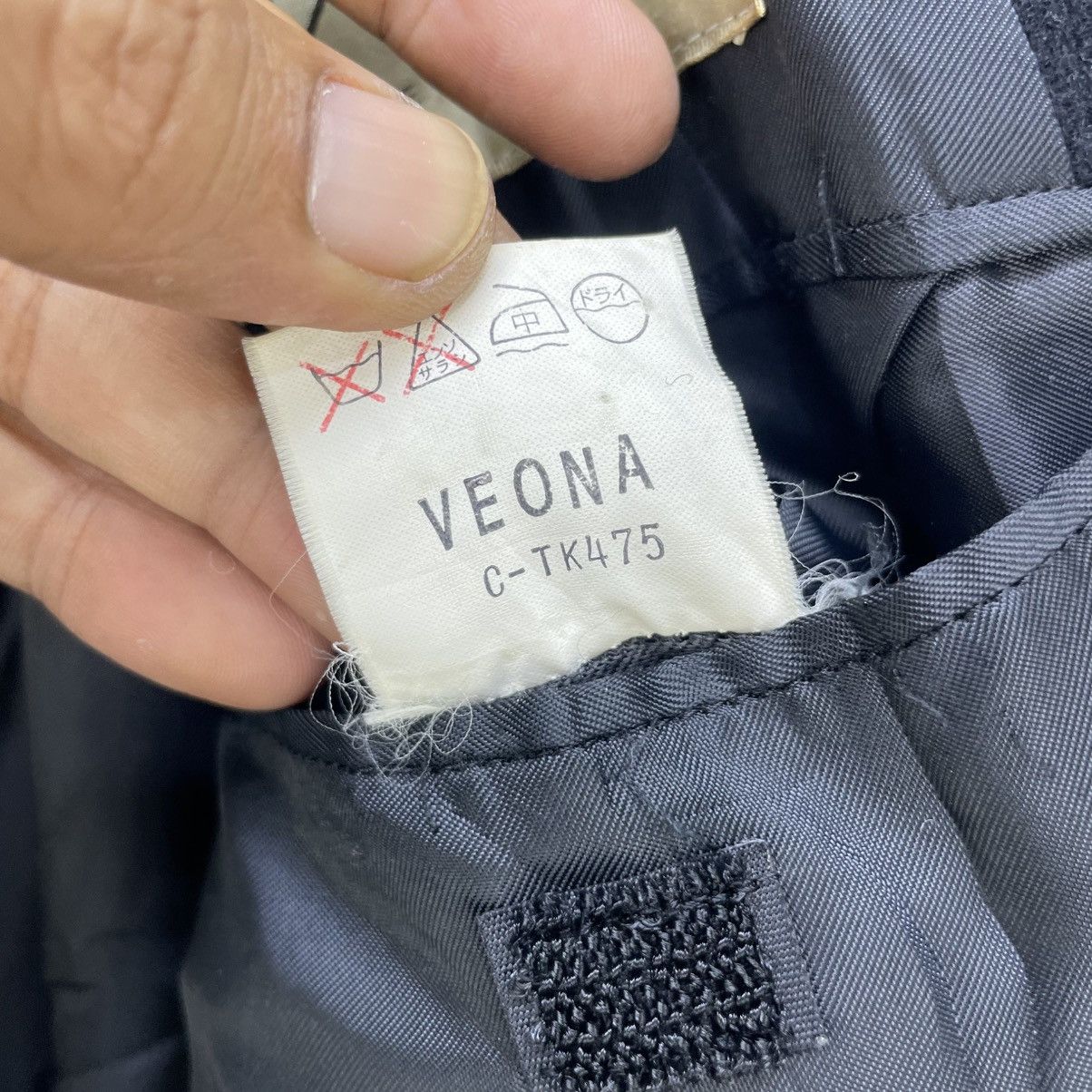 Yohji Yamamoto 💥Vintage Veona Long Coat Double Breast Mode Pour Homme Size US L / EU 52-54 / 3 - 5 Thumbnail