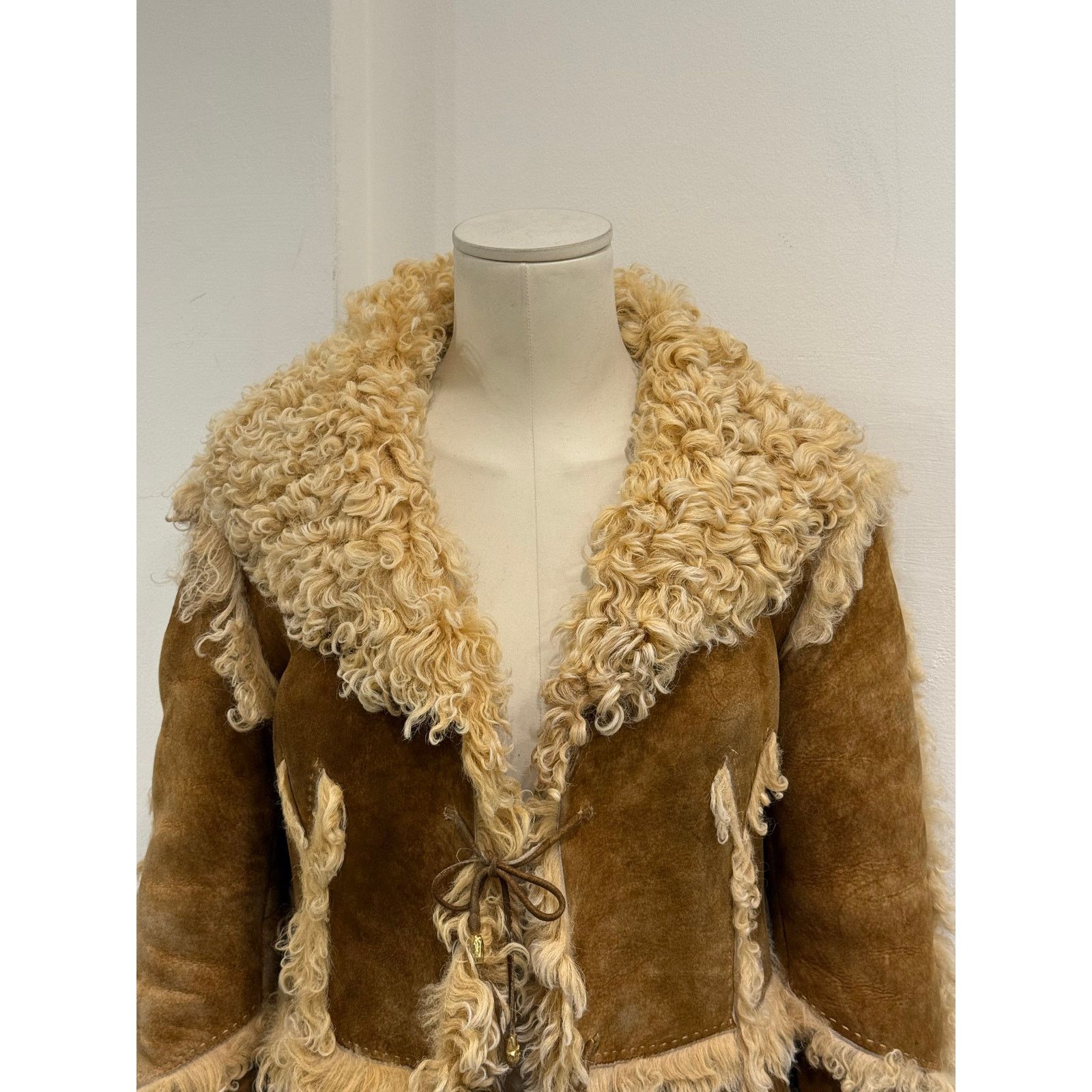 Roberto Cavalli A/W1999 Roberto Cavalli shearling patchwork jacket Size S / US 4 / IT 40 - 7 Thumbnail