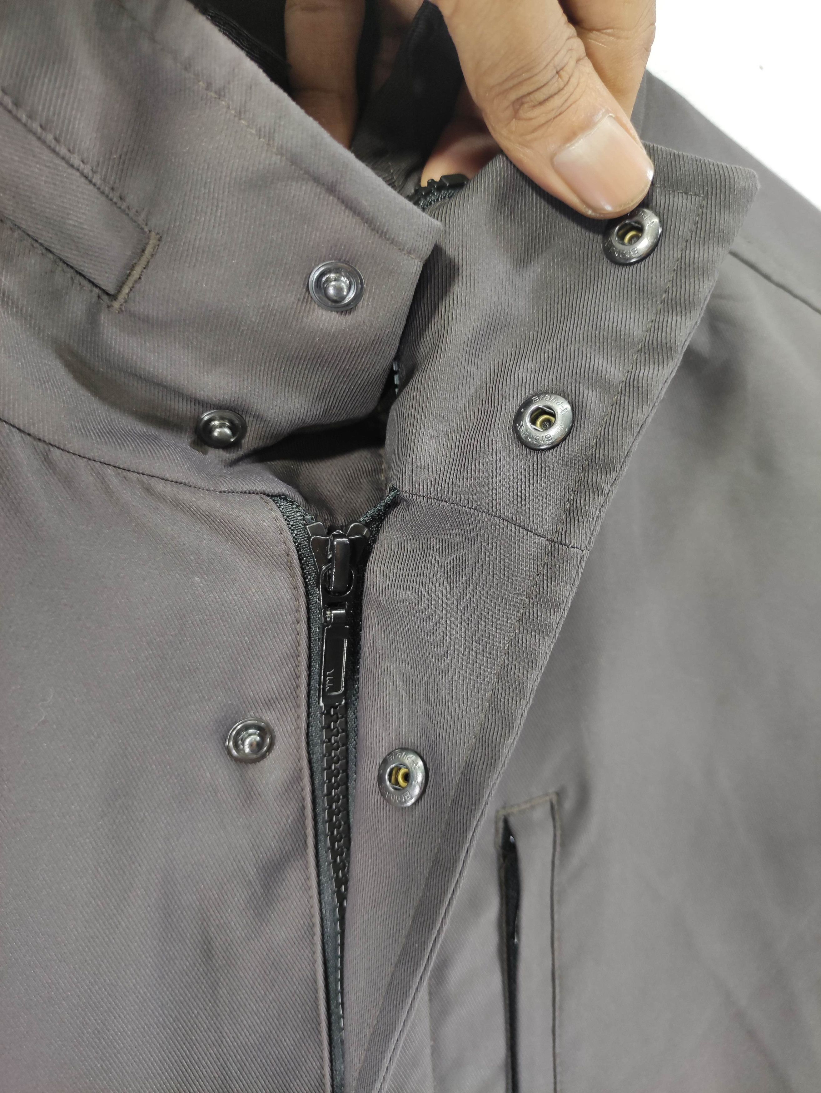 Uniqlo Long Coat Jacket Zipper