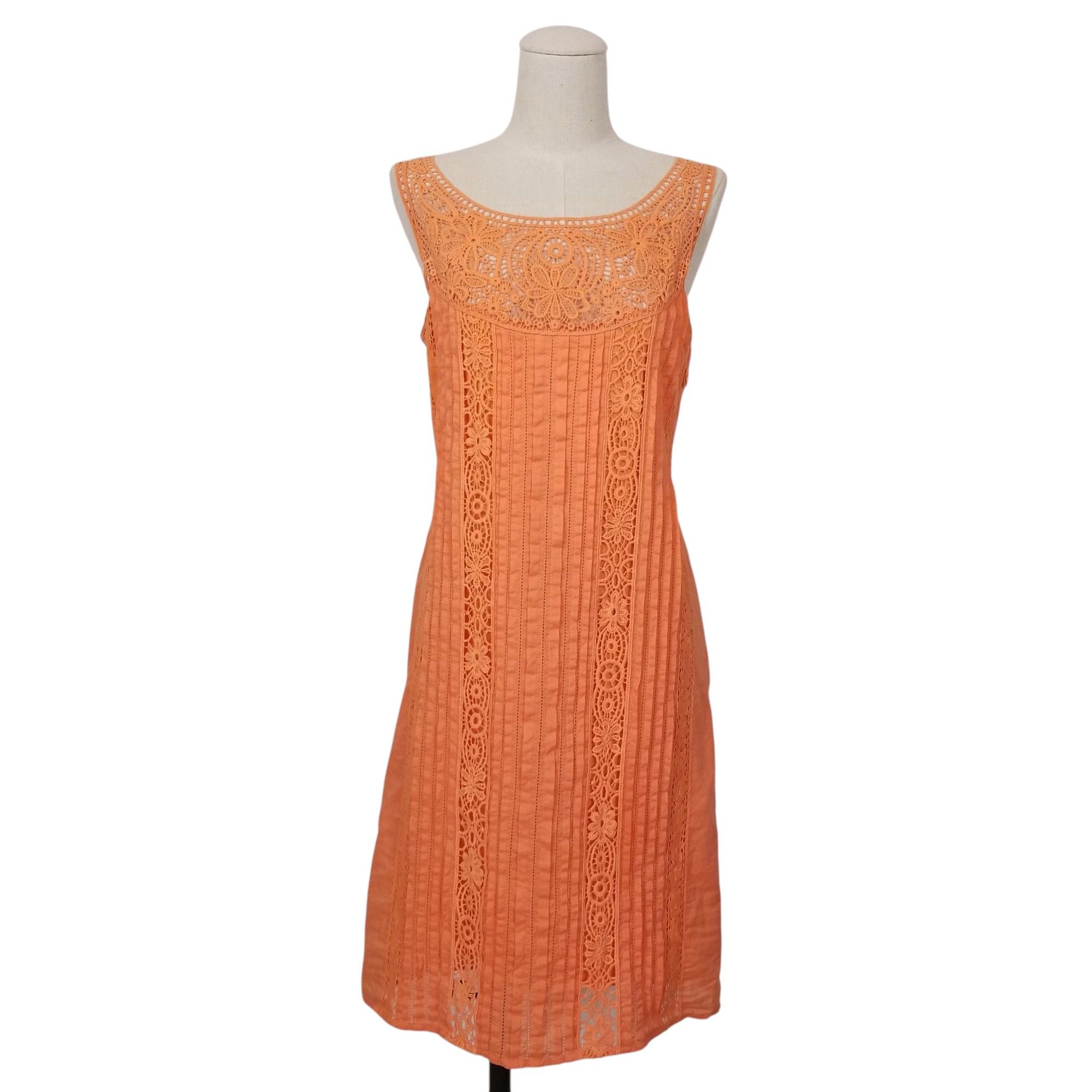 Other Sundance Amira Cotton Lace Dress Apricot Size XS / US 0-2 / IT 36-38 - 1 Thumbnail