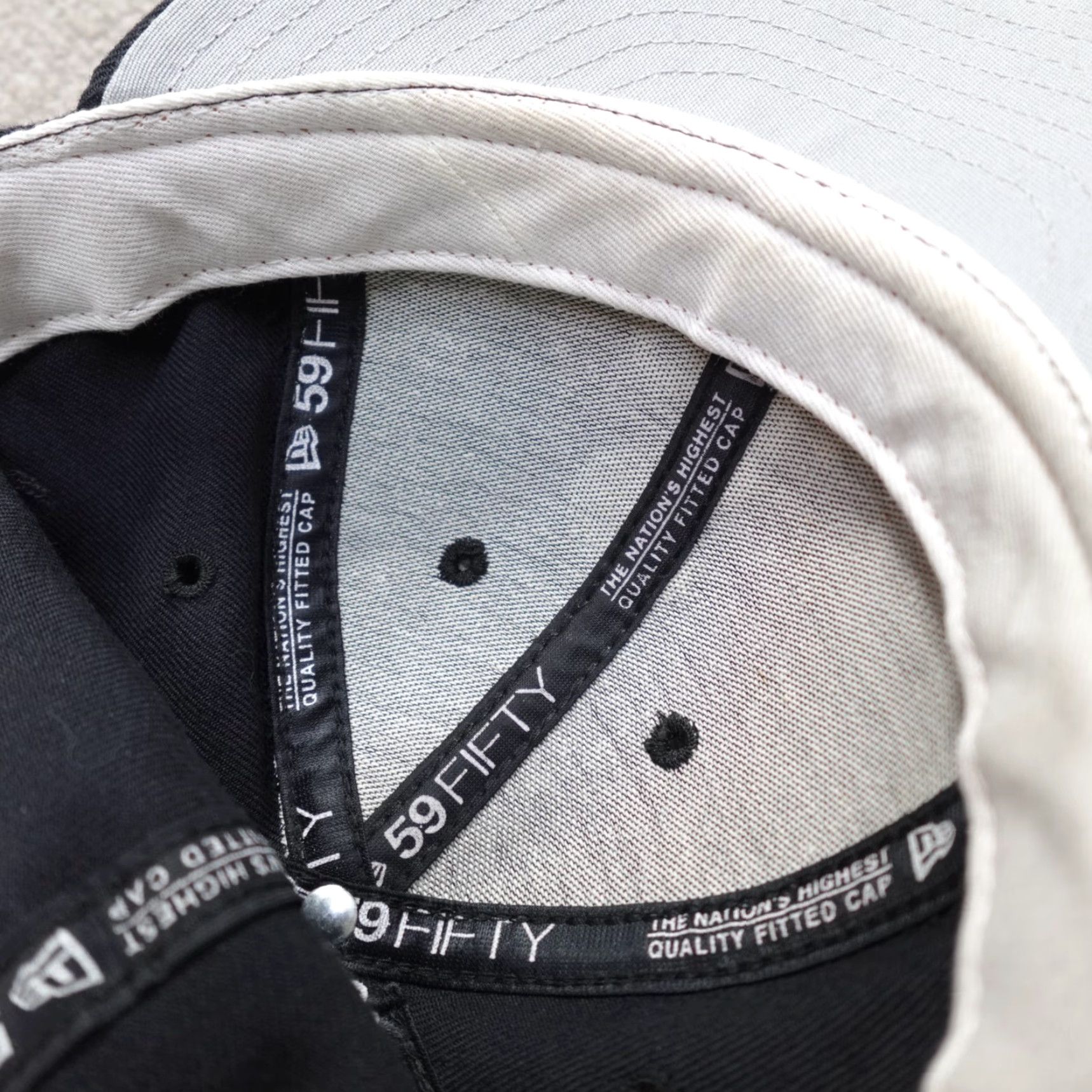 New Era Vintage New Era Blue Wool Diamond Collection 7 3/4 White Sox Hat Mens Baseball Cap Size ONE SIZE - 7 Thumbnail