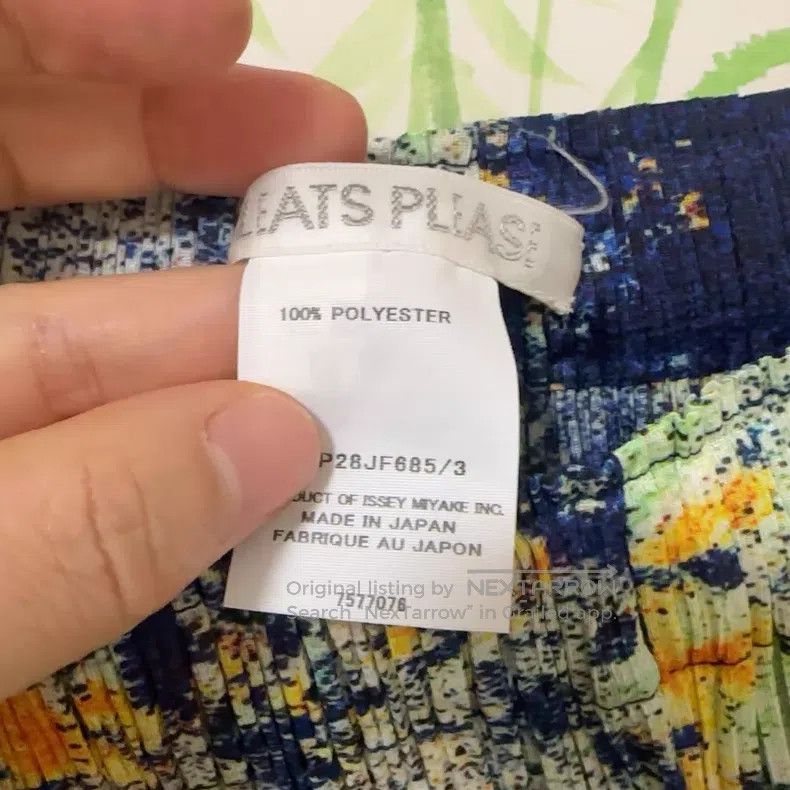 Issey Miyake Issey Miyake size:3 Color-Blocked Pants Size 31" - 1 Thumbnail
