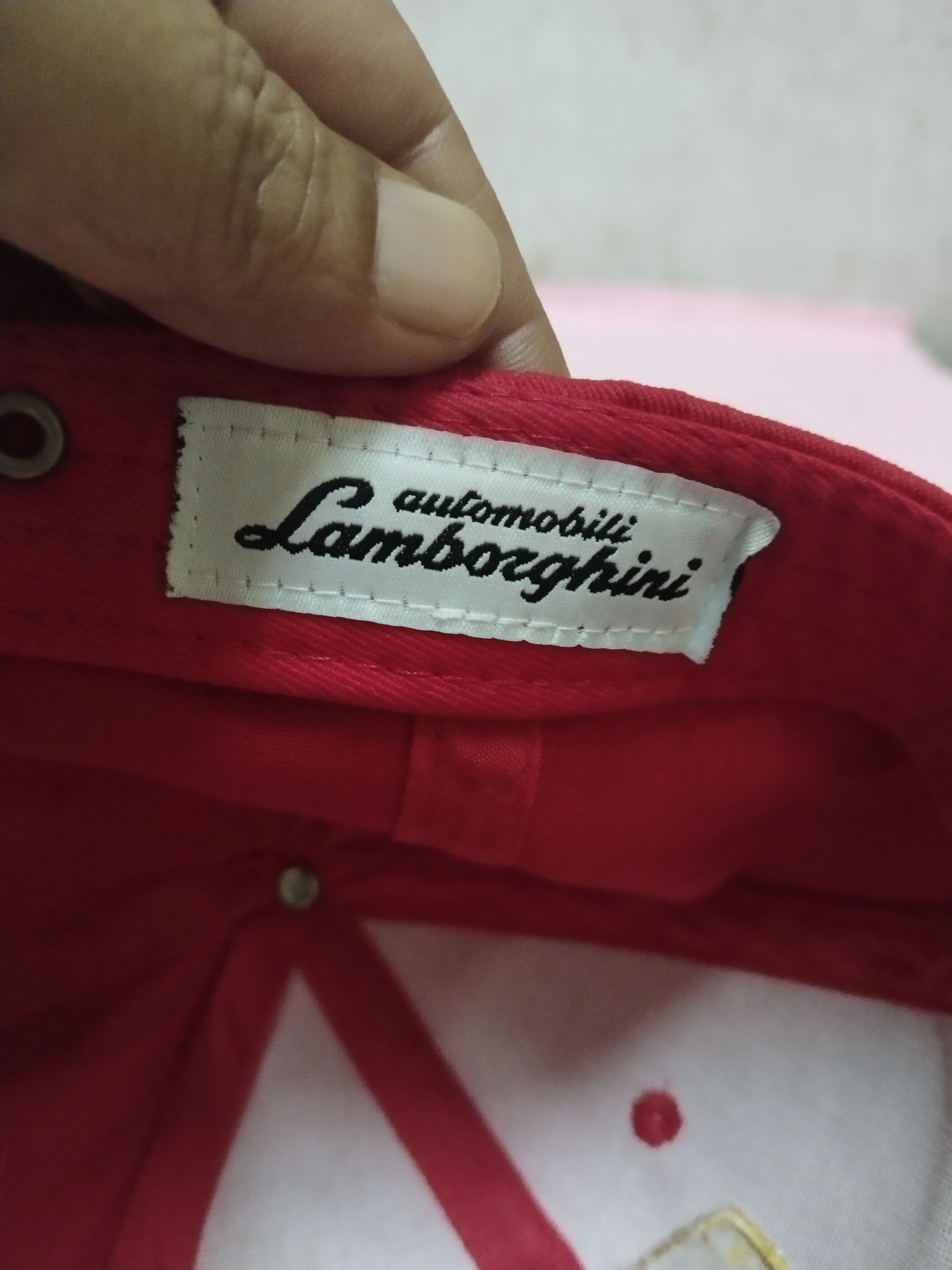 Lamborghini AUTOMOBILI LAMBORGHINI OFFICIAL HAT CAP Size ONE SIZE - 9 Thumbnail