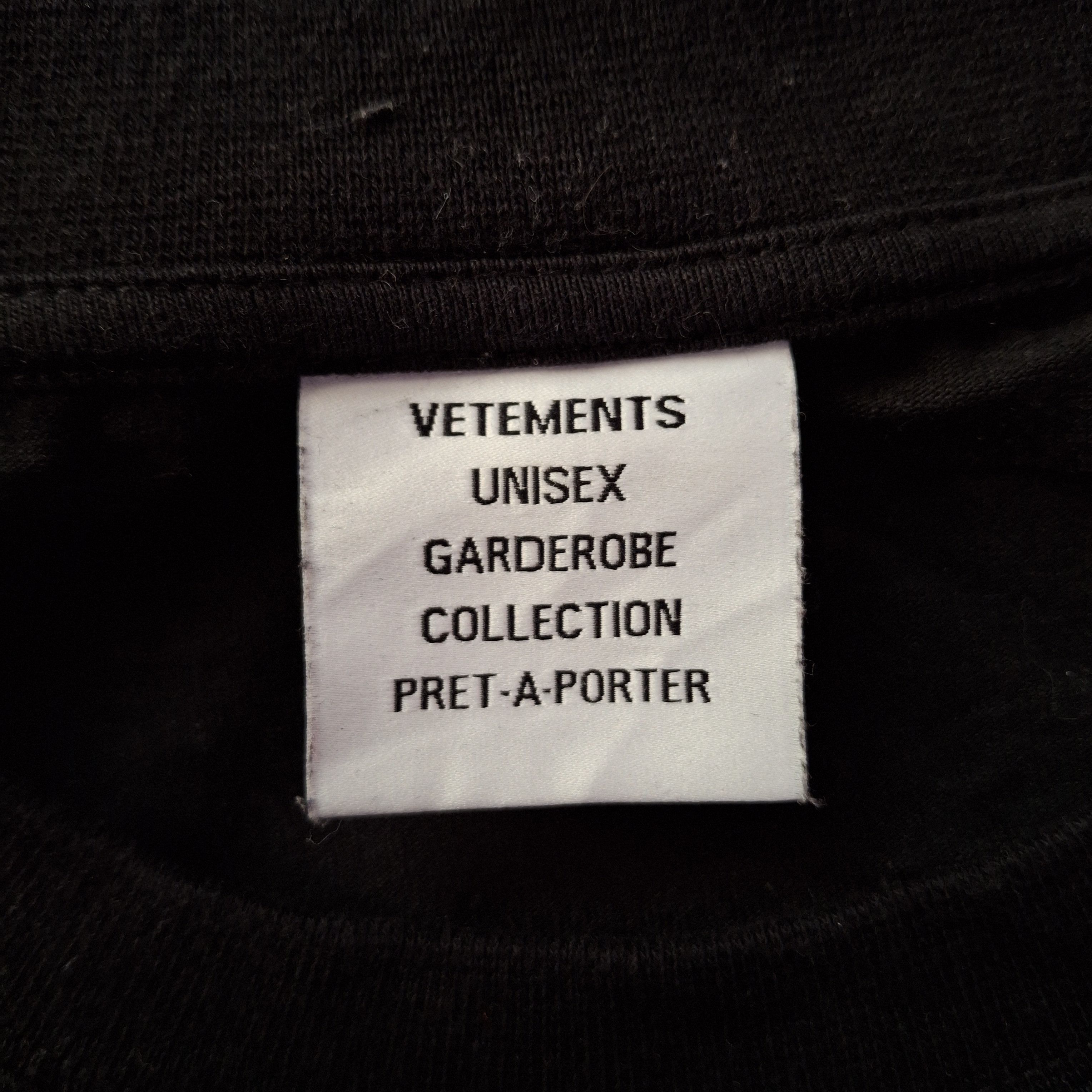 Vetements VETEMENTS PROGRAMMED FOR PLEASURE Size US M / EU 48-50 / 2 - 7 Thumbnail