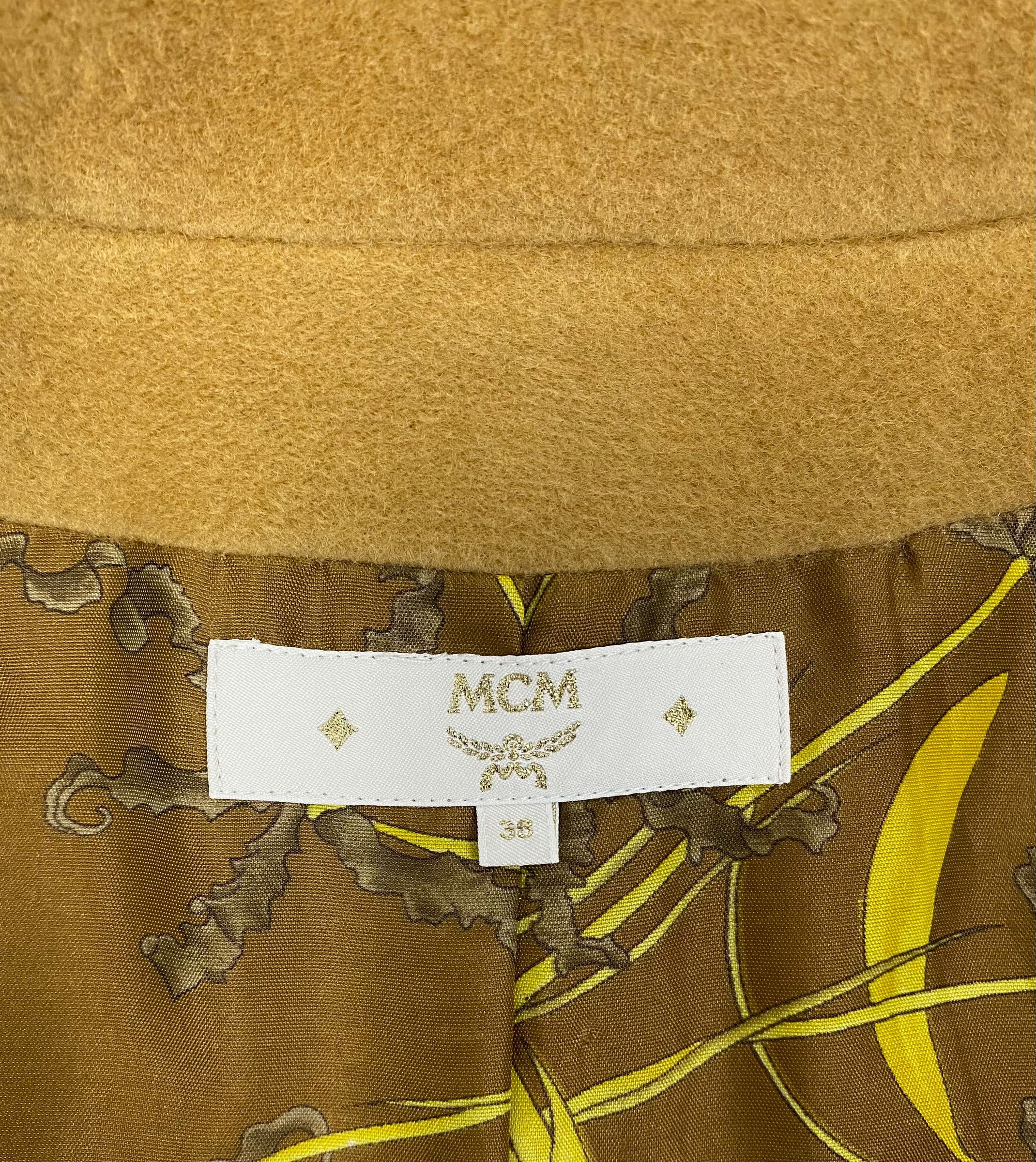 MCM MCM Munchen Wool Long Coat Womens size 38 Size XS / US 0-2 / IT 36-38 - 13 Thumbnail