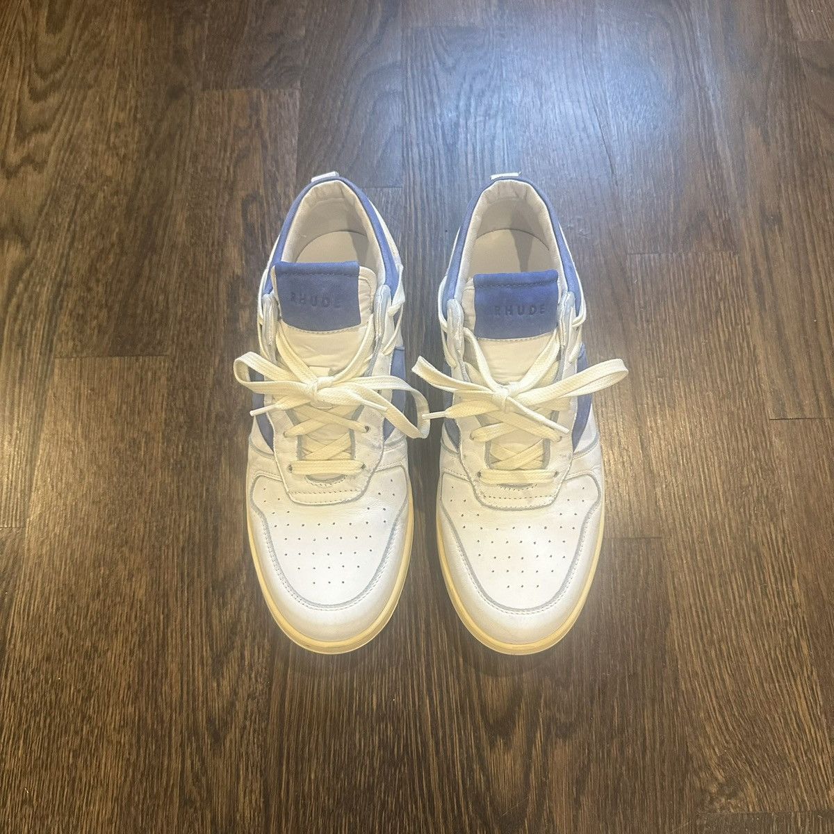 Rhude Rhude RHECESS Sneakers – Blue/White (Worn Once) Size US 9.5 / EU 42-43 - 3 Thumbnail