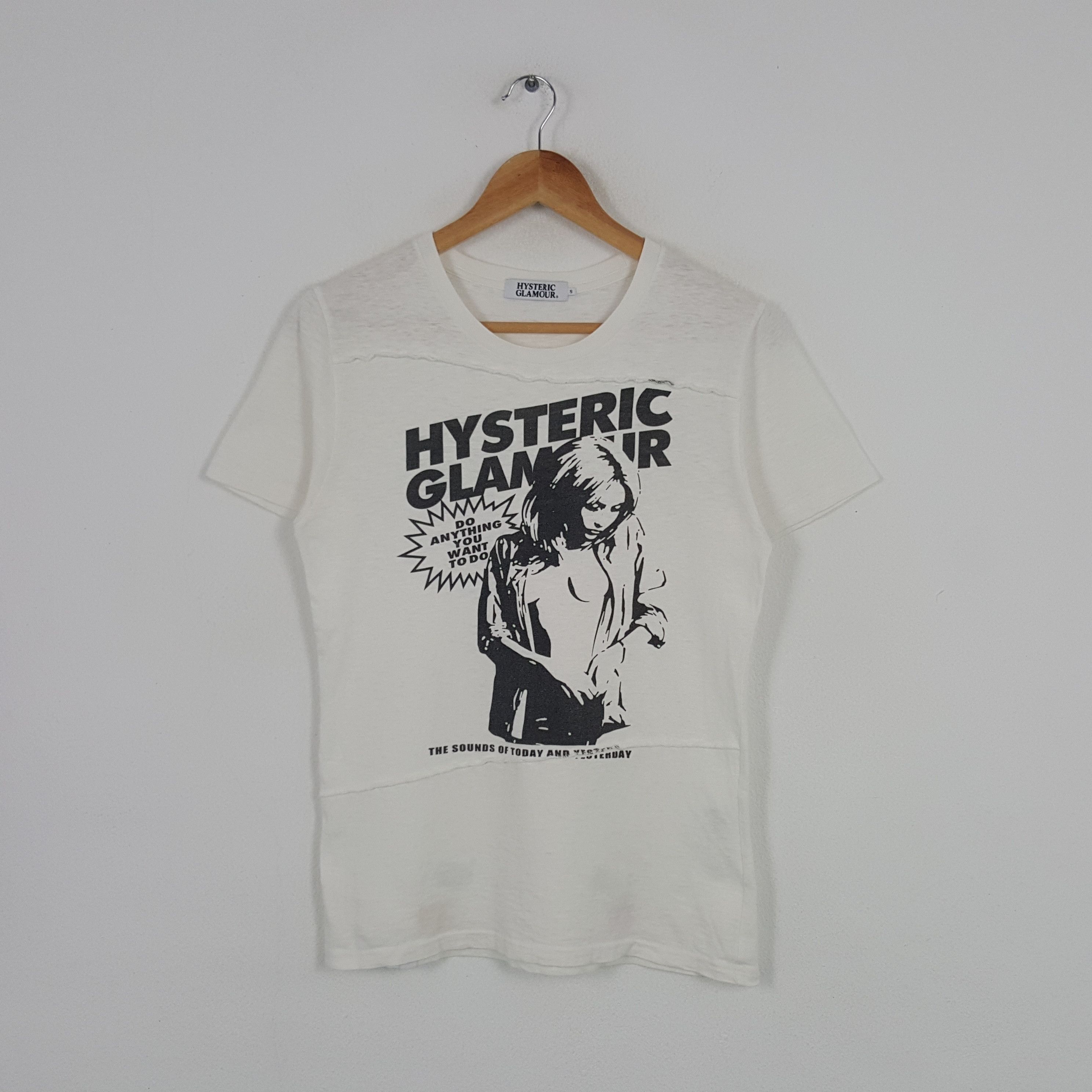 Hysteric Glamour × Japanese Brand × Vintage Vintage Hysteric Glamour Japanese Brand Punk Tshirt Size US S / EU 44-46 / 1 - 1 Thumbnail