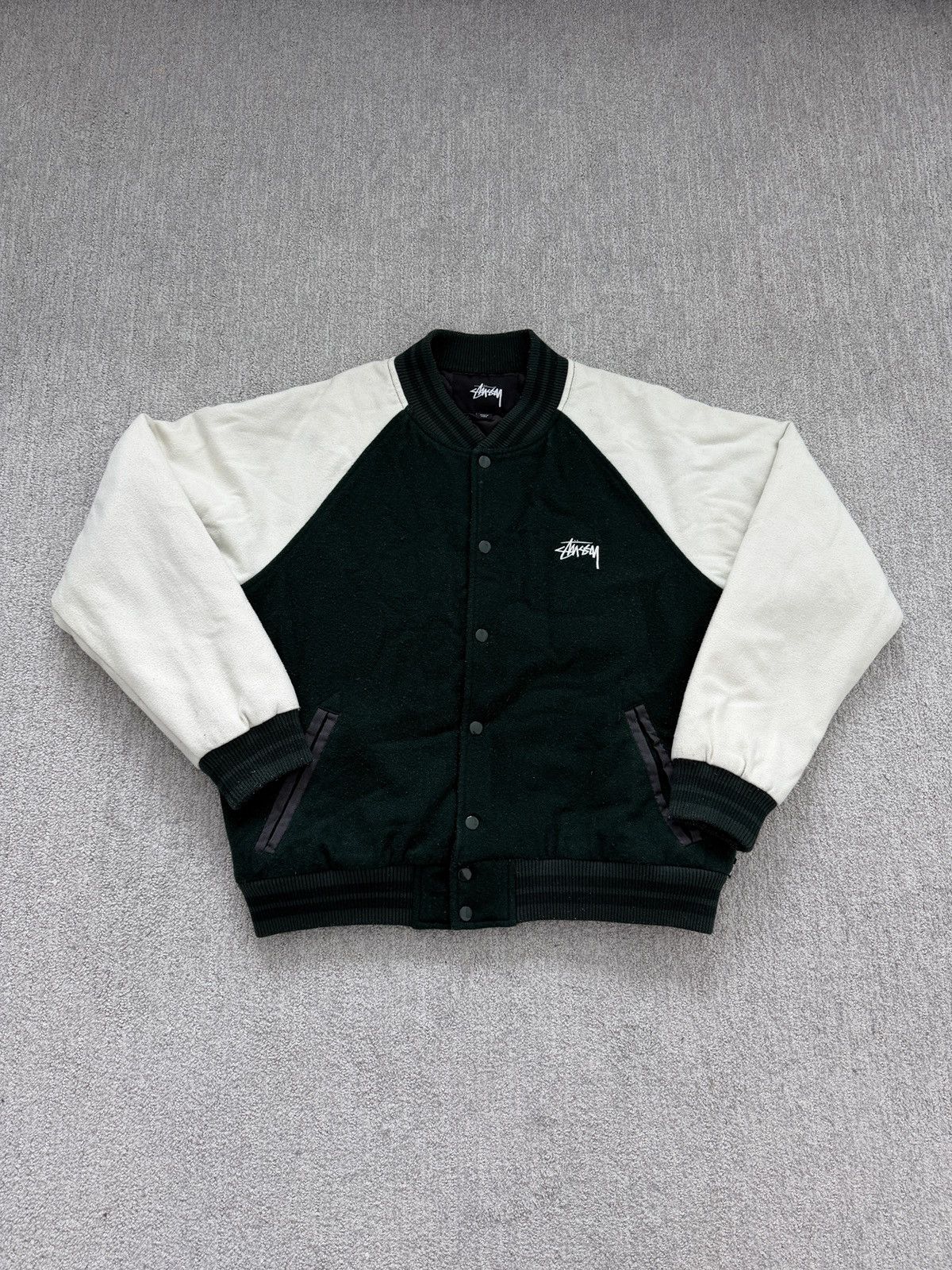 Stussy Stussy Varsity Bomber Jacket Size US L / EU 52-54 / 3 - 1 Thumbnail