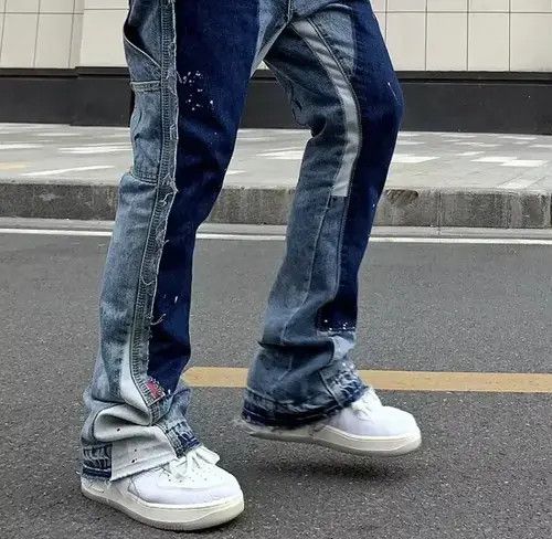 Japanese Brand × Vintage Blue rare jeans Size US 32 / EU 48 - 4 Thumbnail