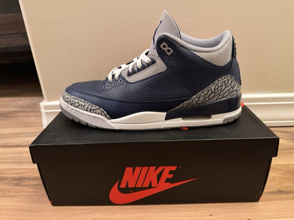 Jordan Brand Jordan 3 Georgetown Size US 11.5 / EU 44-45 - 6 Thumbnail
