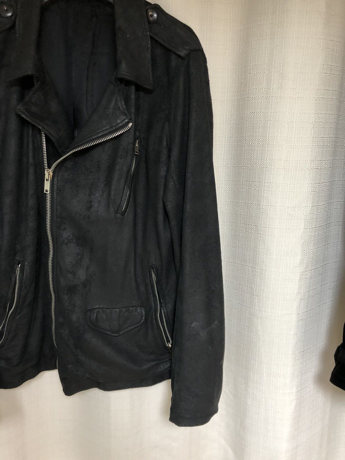 Rick Owens Sold GLEAM A/W10 BLISTERED Leather Jacket Size US M / EU 48-50 / 2 - 5 Thumbnail