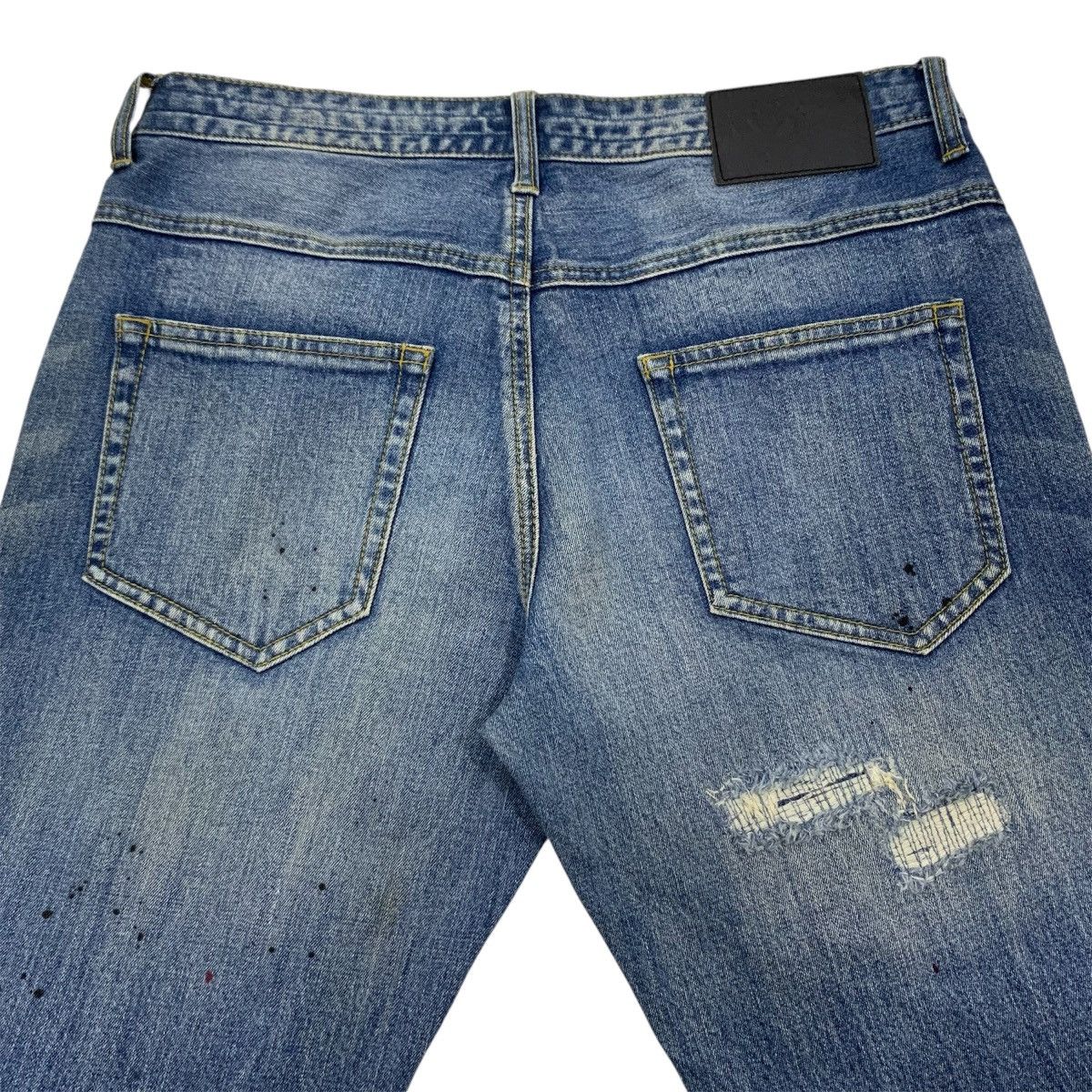 Number (N)ine Number Nine Splatter Jeans Size US 31 - 14 Thumbnail