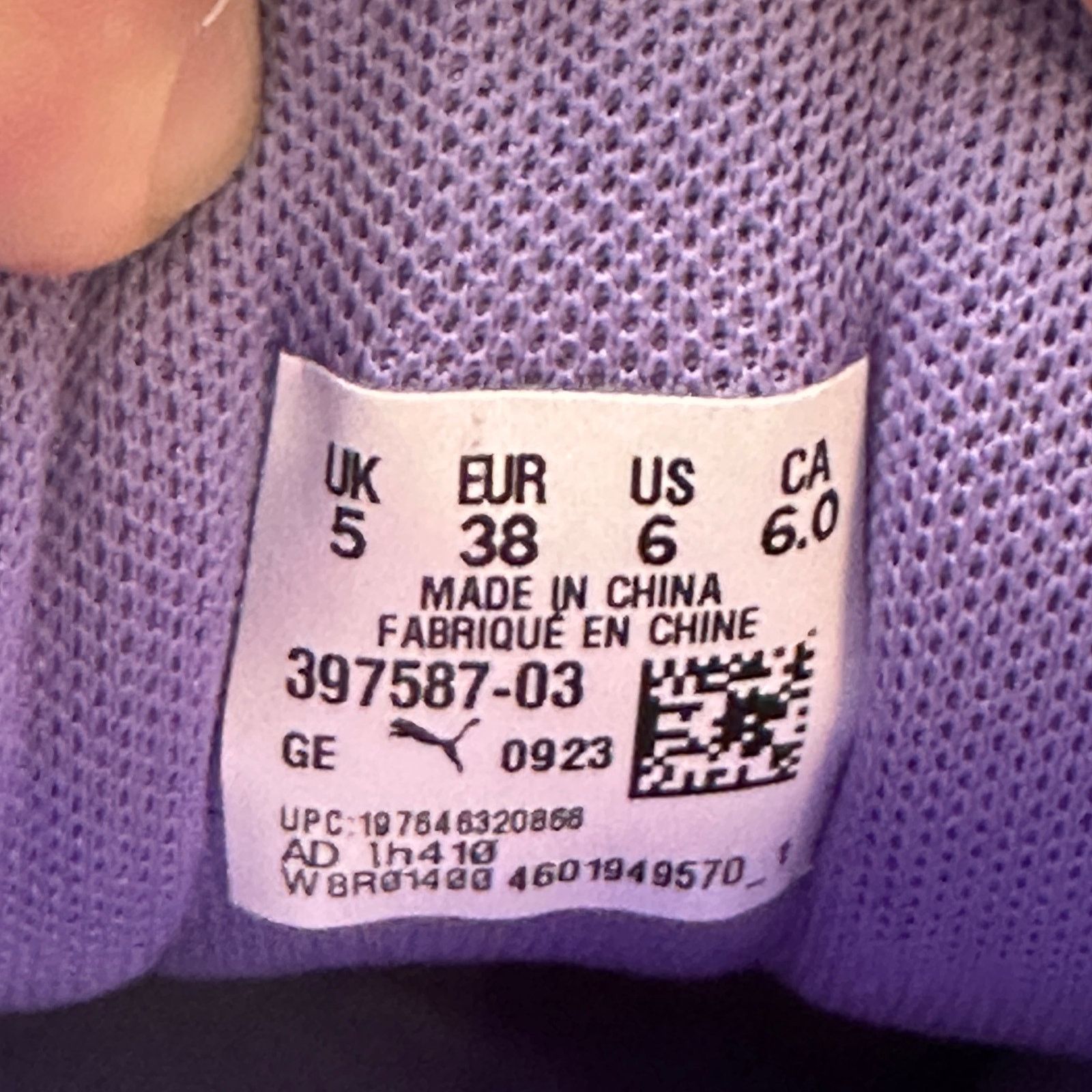 Puma FENTY x PUMA GS Sz 6 Creeper Phatty Rihanna 397587-03 Purple Size US 8 / IT 38 - 10 Thumbnail