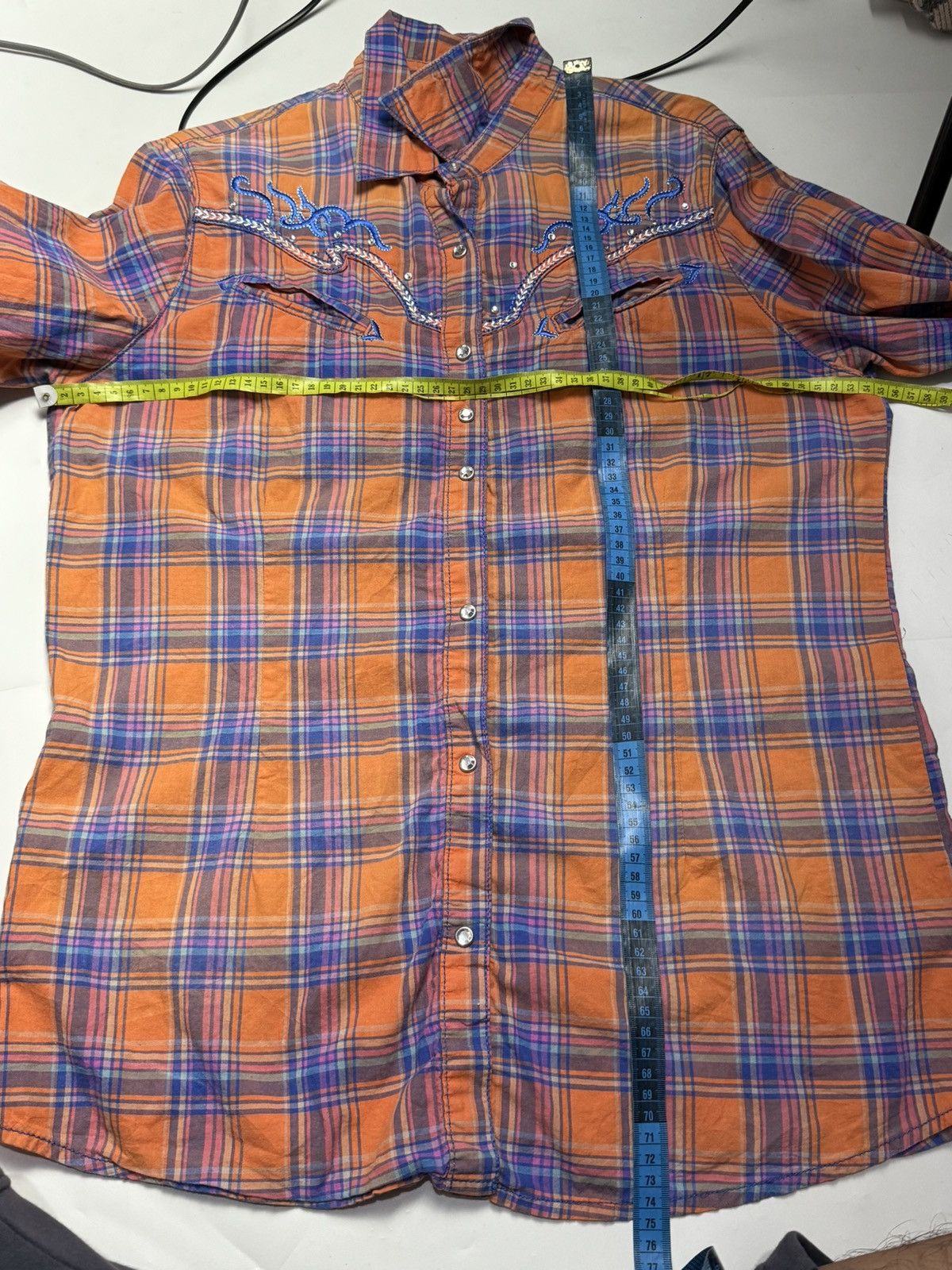 Hysteric Glamour × If Six Was Nine × Japanese Brand Japanese Western Rock47 Wrangler Shirt Size US L / EU 52-54 / 3 - 8 Thumbnail