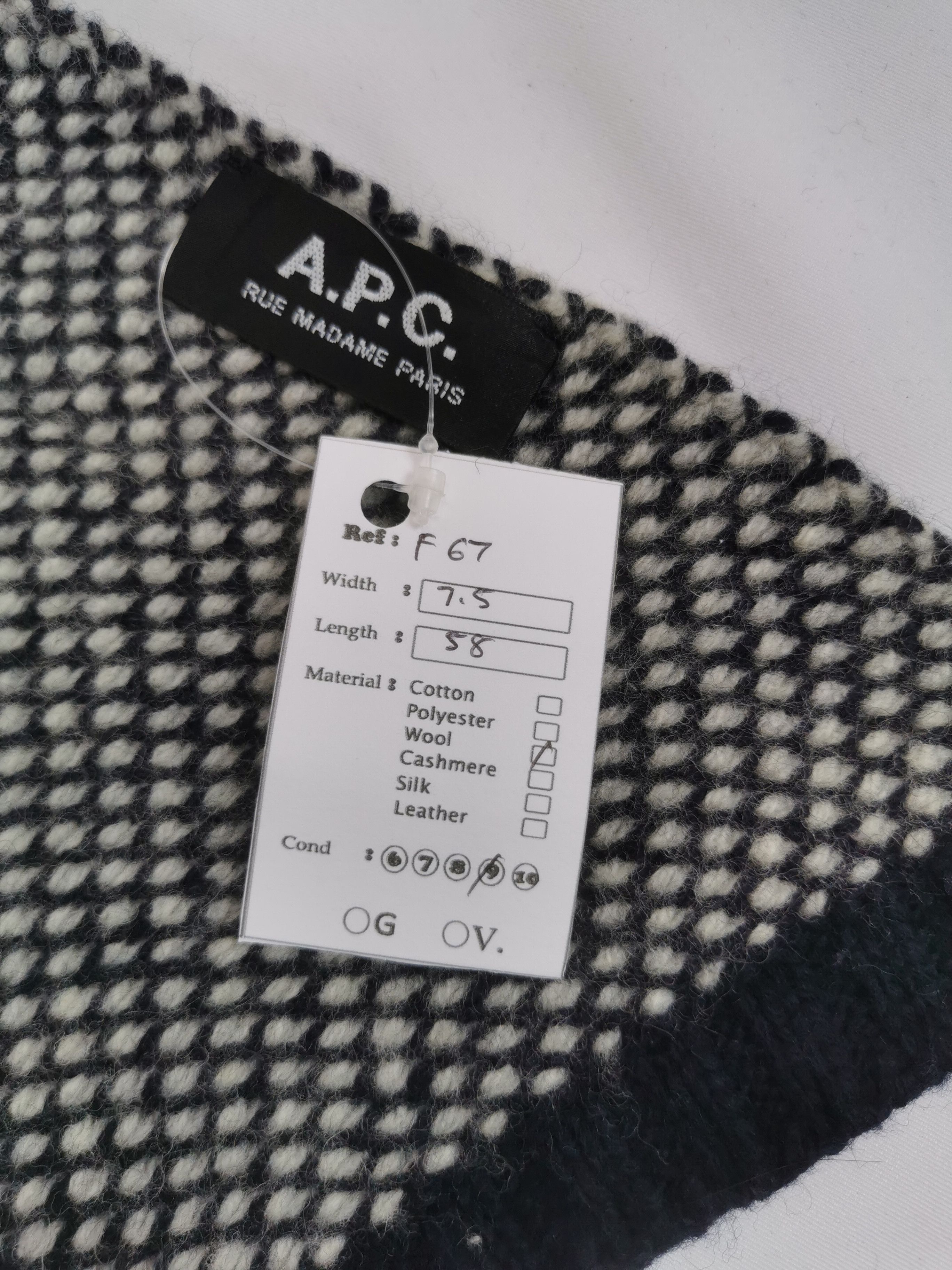 A.P.C. APC scarf muffler Size ONE SIZE - 5 Thumbnail