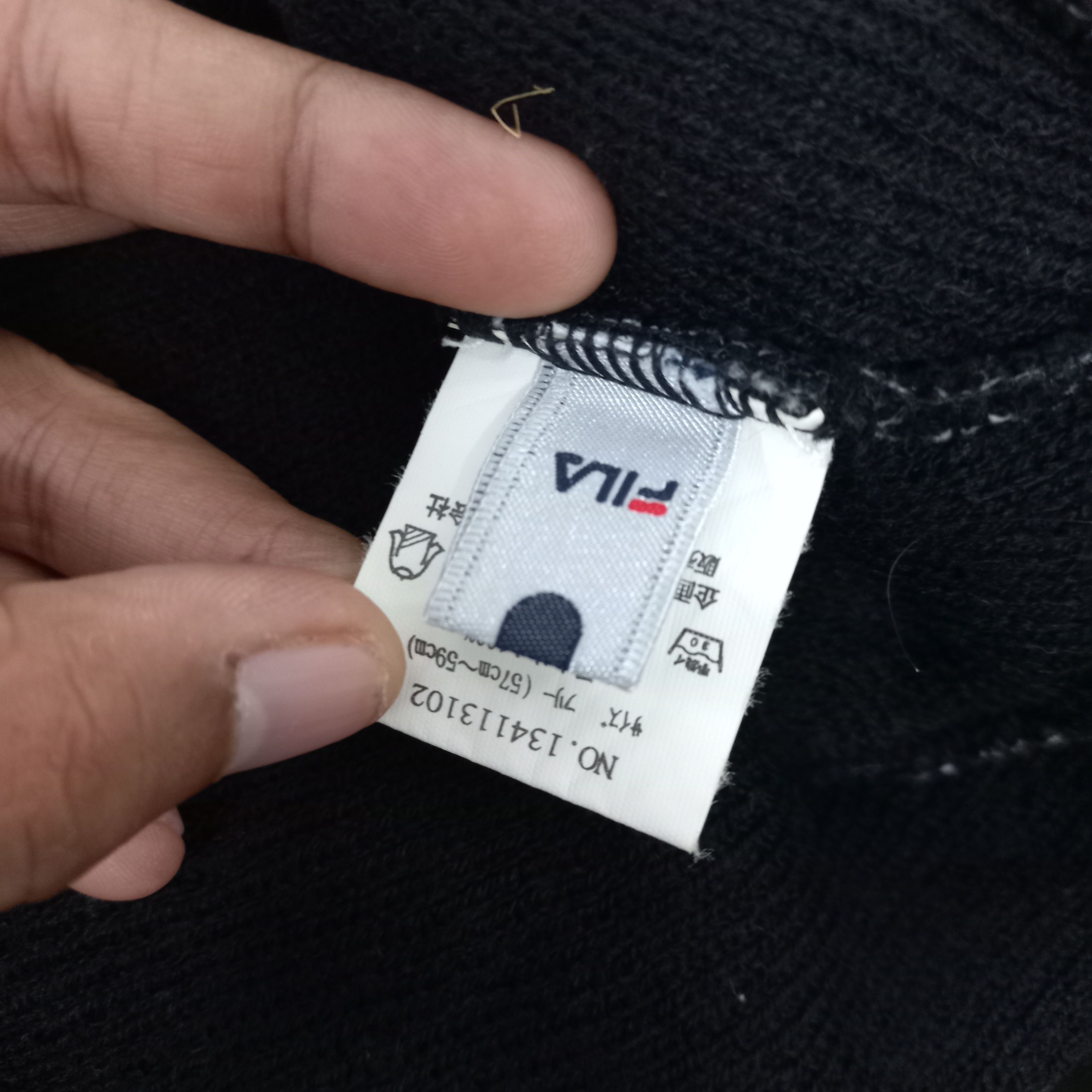 Fila 💥Vintage fila iconic logo beanie hat Size ONE SIZE - 5 Thumbnail