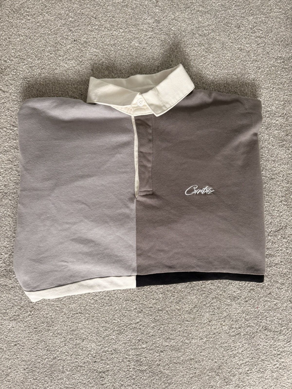 Corteiz Corteiz Rugby Shirt Greyscale Size US S / EU 44-46 / 1 - 12 Thumbnail