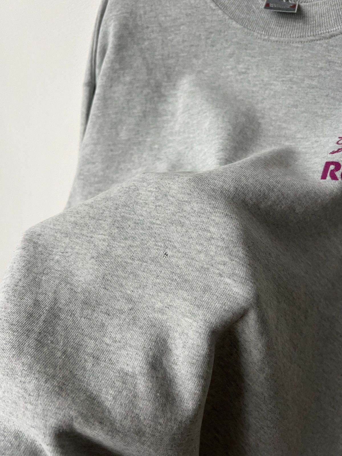 Red Bull Vintage Red Bull Big Logo Cotton Grey Sweatshirt Size M/L Size US M / EU 48-50 / 2 - 8 Thumbnail