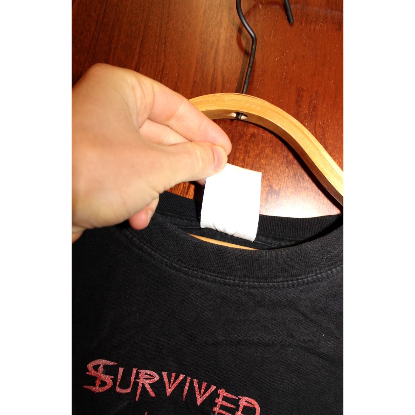 Vintage Vintage June 3rd 2007 I survived Mad Sunday T-Shirt L Black Unbranded Rock Mens Size US L / EU 52-54 / 3 - 4 Thumbnail