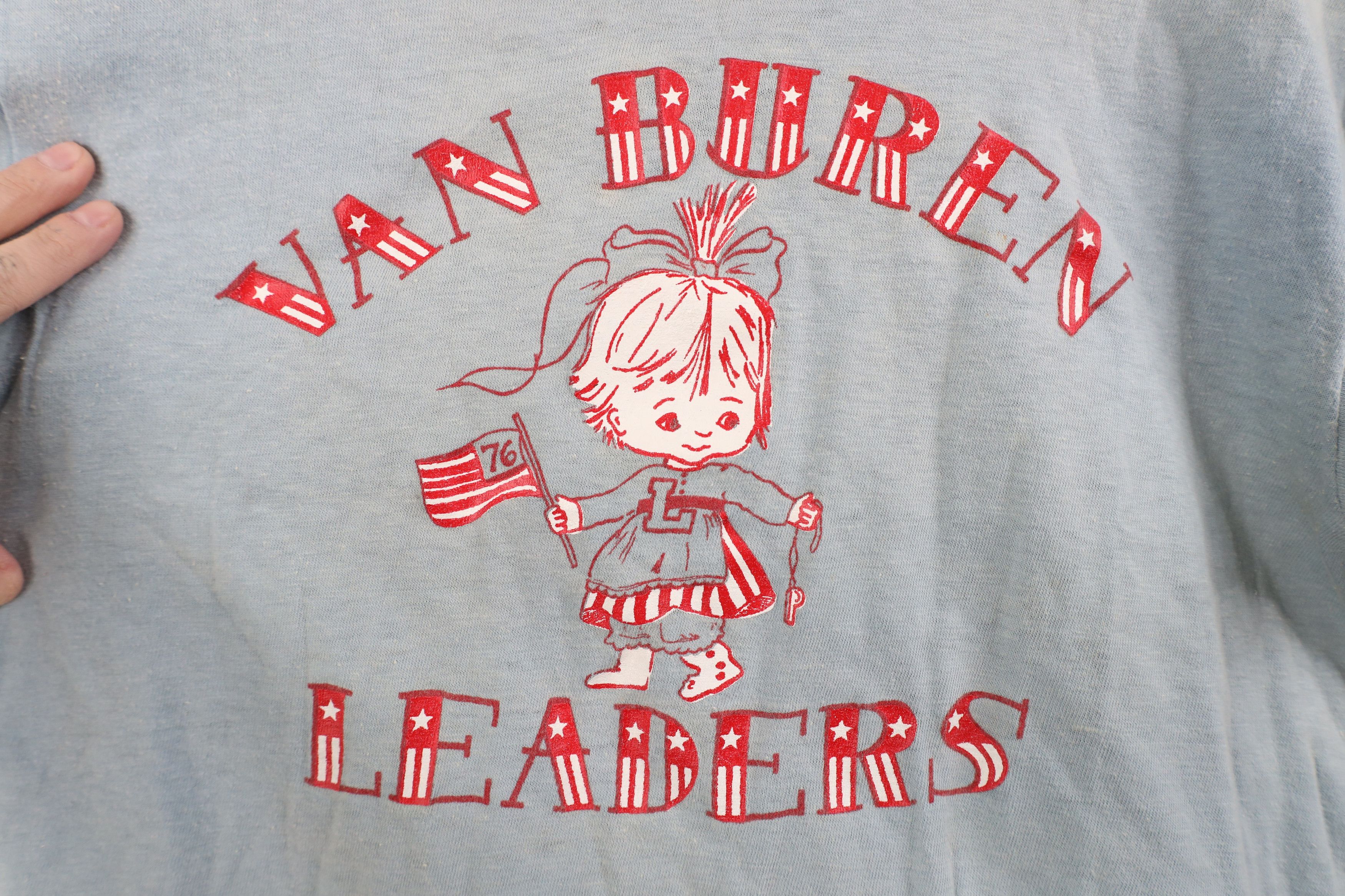 Champion Vintage 70s Champion Van Buren Leaders Ringer T-Shirt USA Size M / US 6-8 / IT 42-44 - 4 Thumbnail