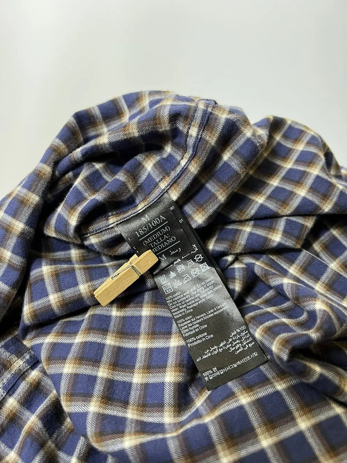 Allsaints × Japanese Brand All Saints Deming LS shirt Size US M / EU 48-50 / 2 - 4 Thumbnail