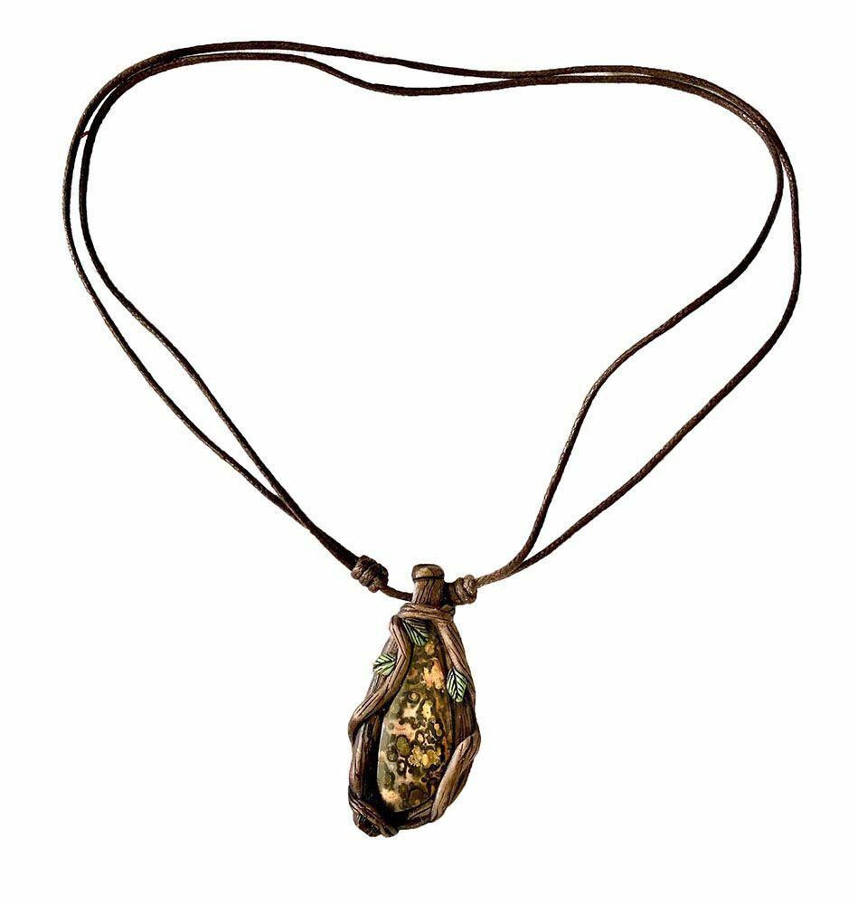 Designer New Brown Artisan Hand Made Necklace Size ONE SIZE - 1 Thumbnail