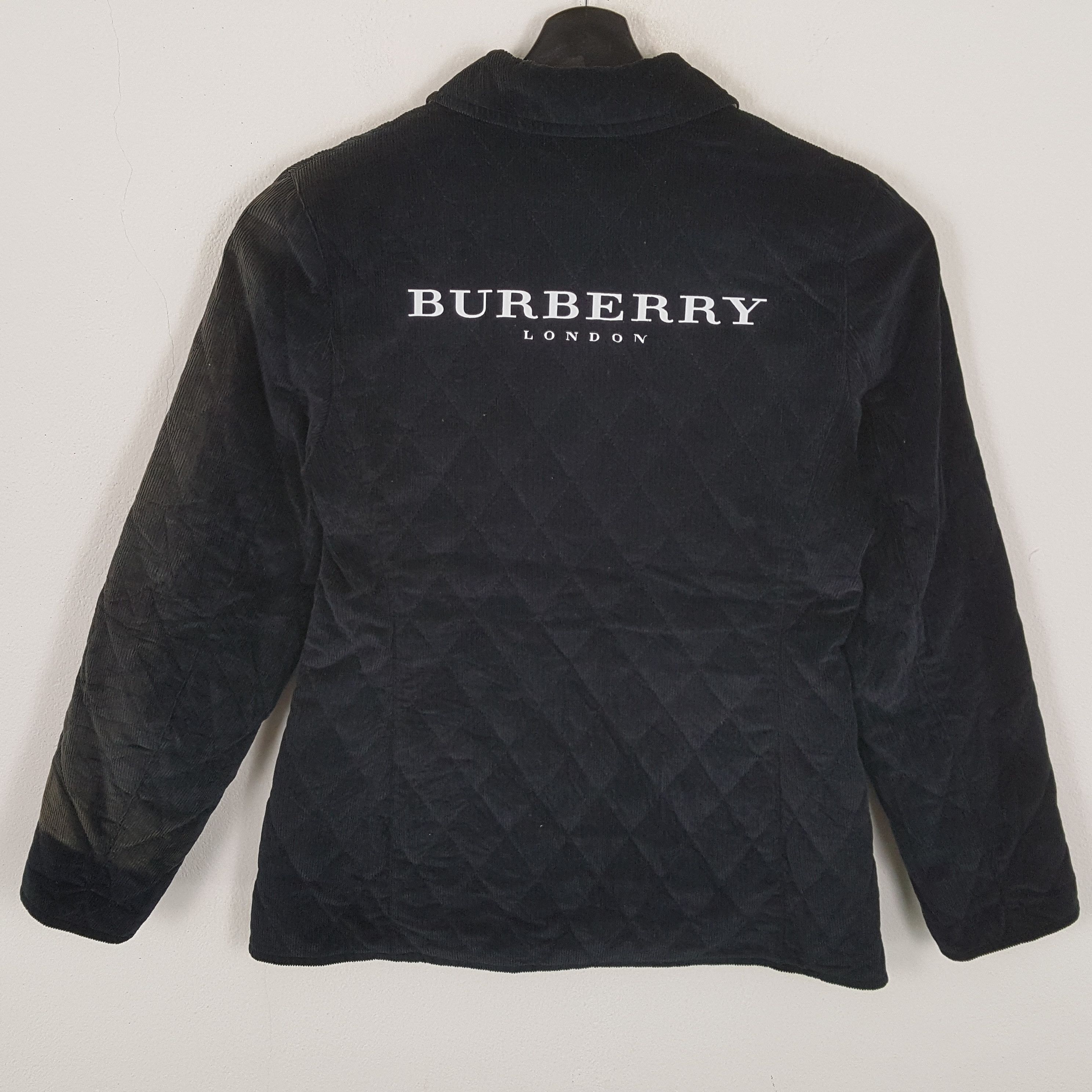 Burberry × Vintage BURBERRY LONDON Fashion Winter Style Custom Art Jacket Size US S / EU 44-46 / 1 - 1 Thumbnail