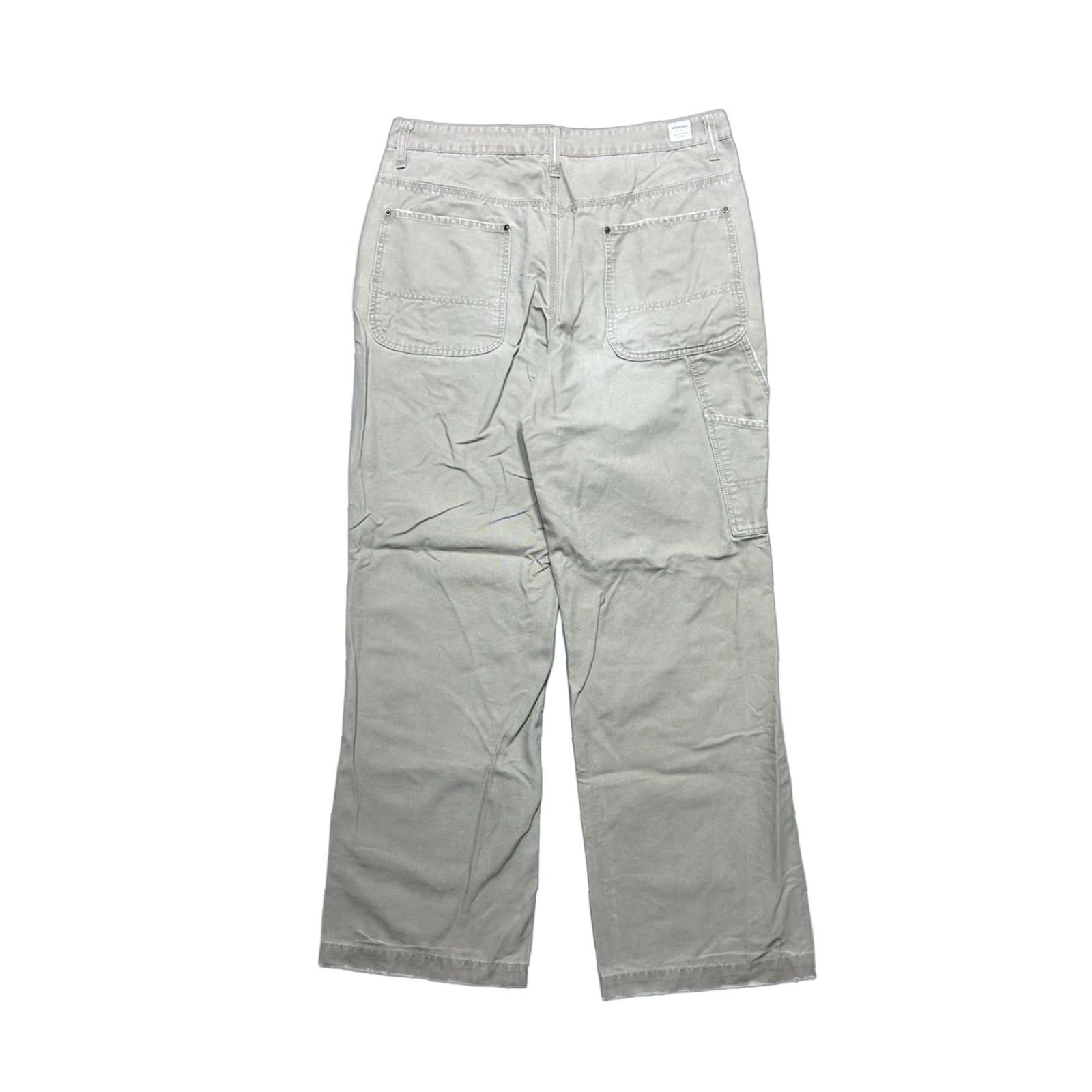 American Eagle Outfitters VINTAGE American Eagle Canvas Carpenter Pants Baggy Workwear 34x31 Men Jeans Beige 90s Skater Y2K Size US 34 / EU 50 - 1 Thumbnail