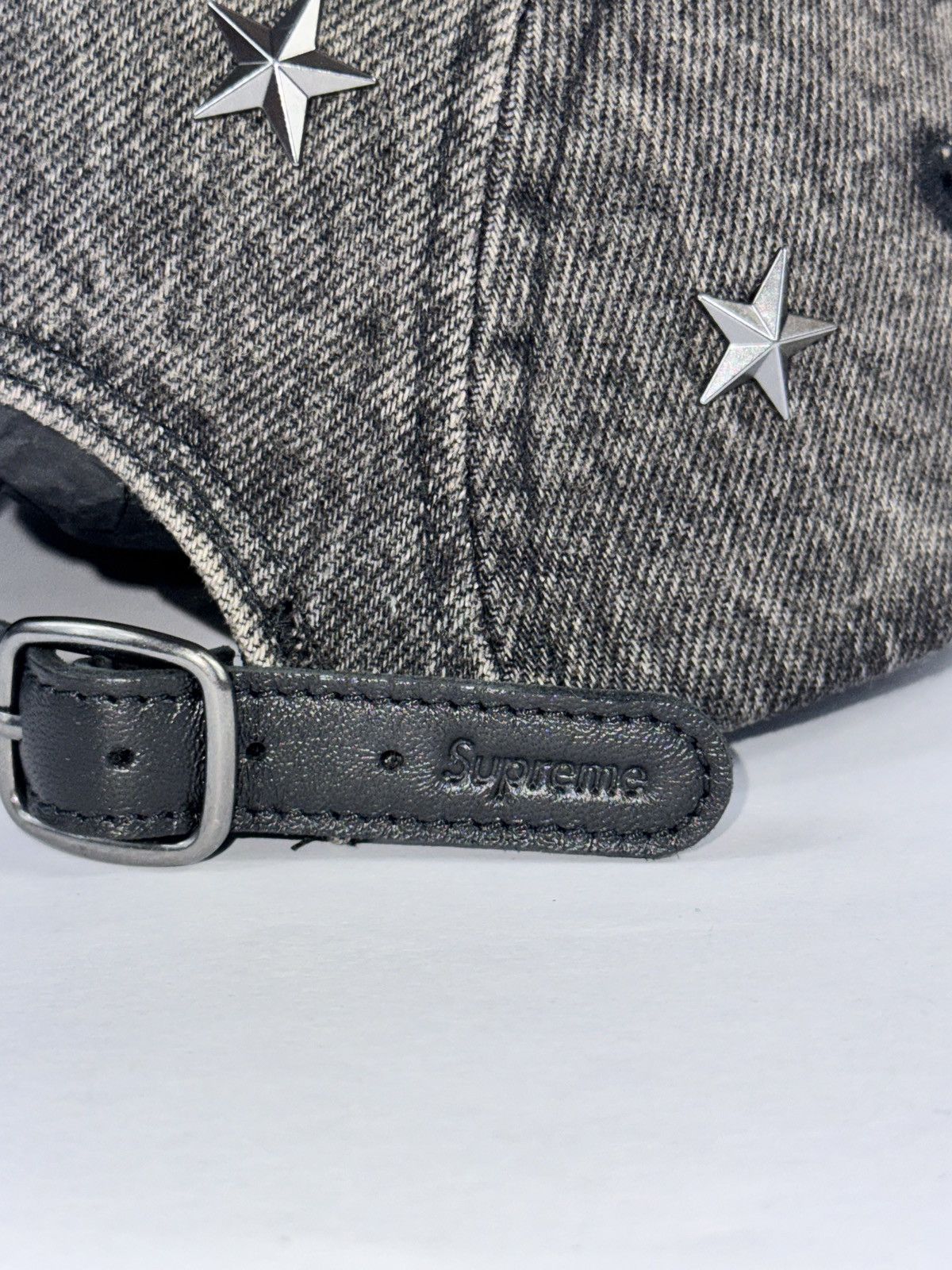 Supreme STAR STUDDED DENIM CAMP CAP Size ONE SIZE - 5 Thumbnail