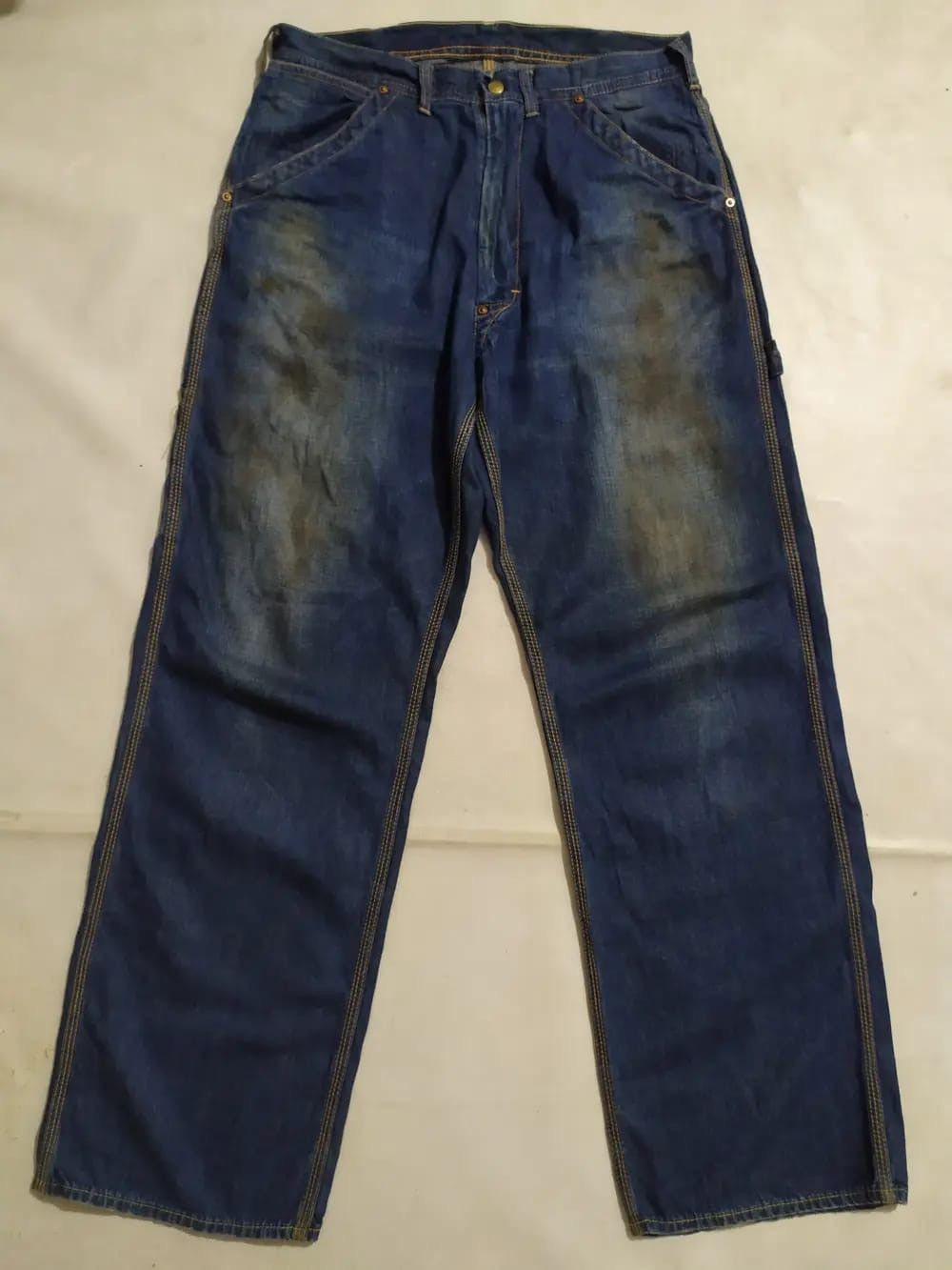 Bape Bape Trashed Carpenter Denim Size US 31 - 5 Thumbnail